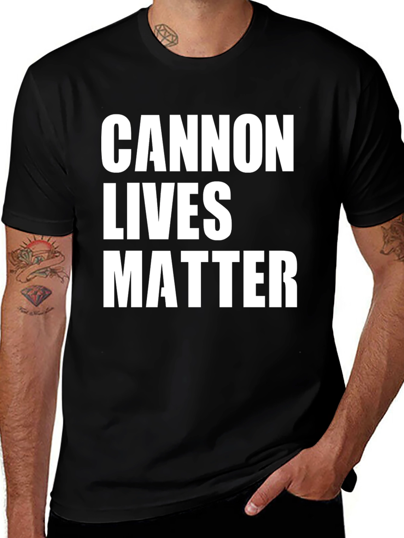 Variant 2 of Cannon Lives Matter Graphic Tee
