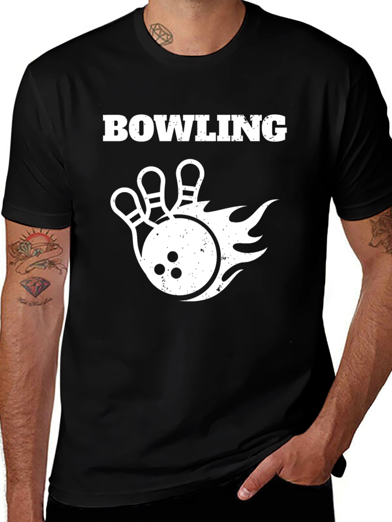 Bowling T-Shirt - Strike Design!