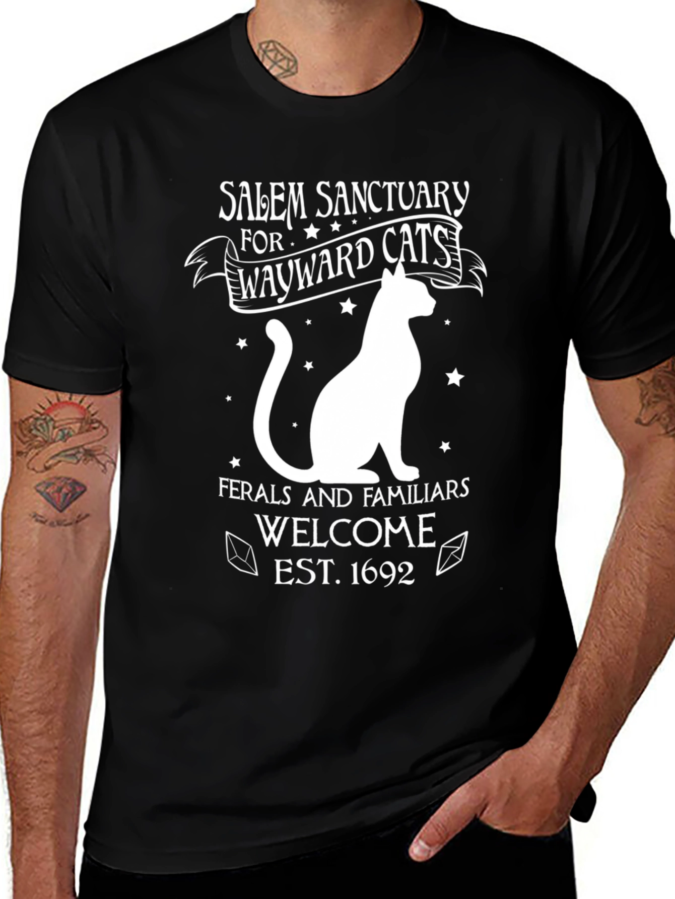 Salem Sanctuary Cat T-Shirt