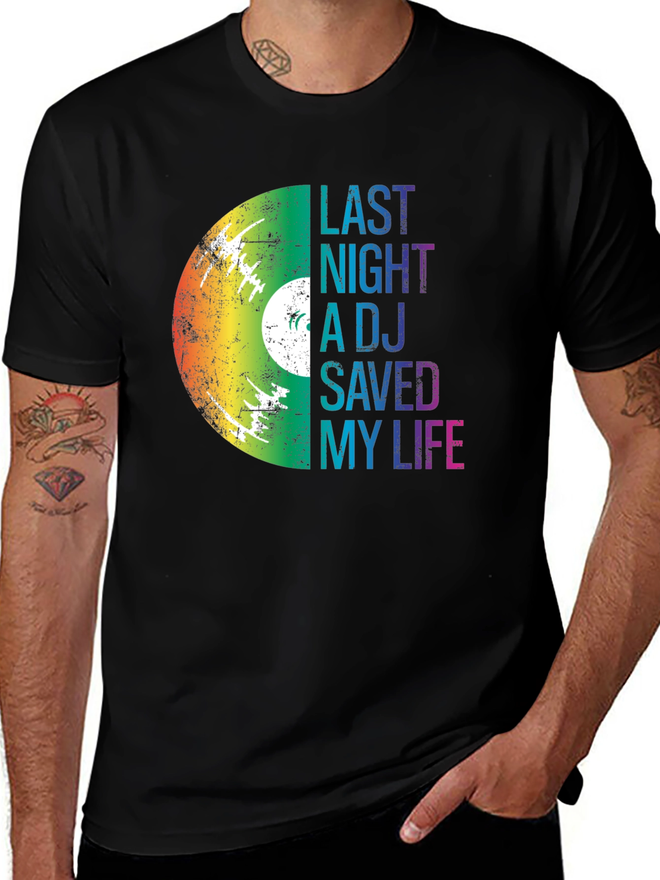 Last Night a DJ Saved My Life T-Shirt
