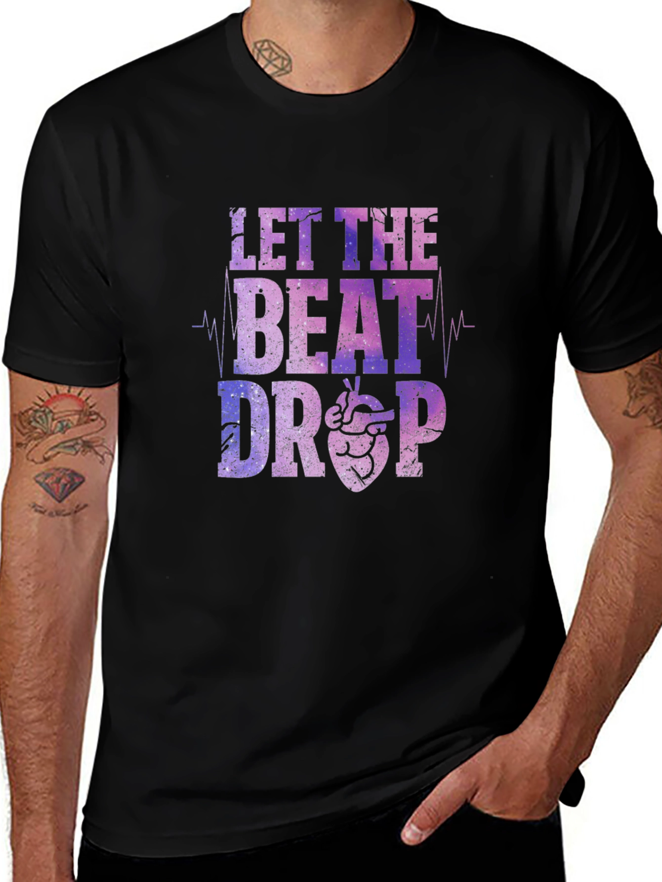 Let The Beat Drop Graphic Tee