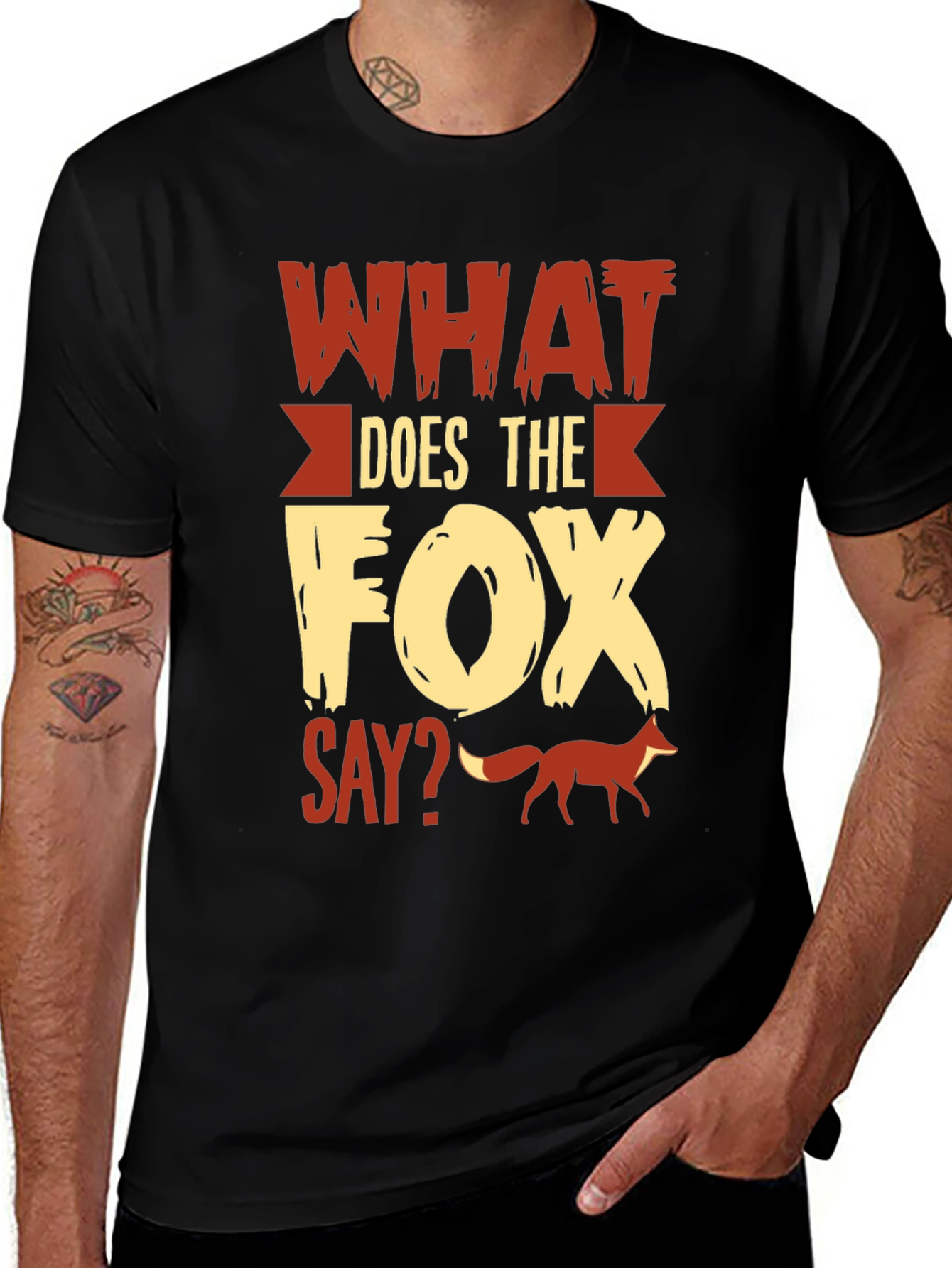 Variant 12 of What Does the Fox Say? Graphic Tee