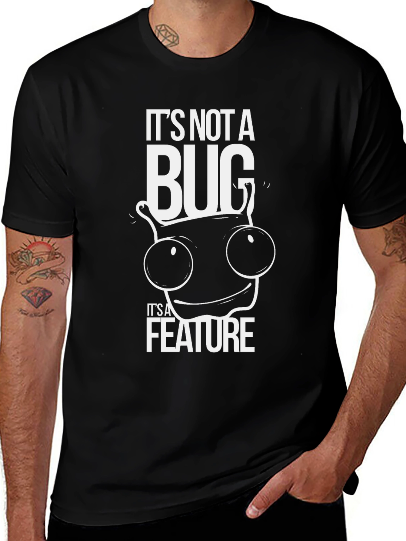 It's Not a Bug, It's a Feature Graphic T-Shirt