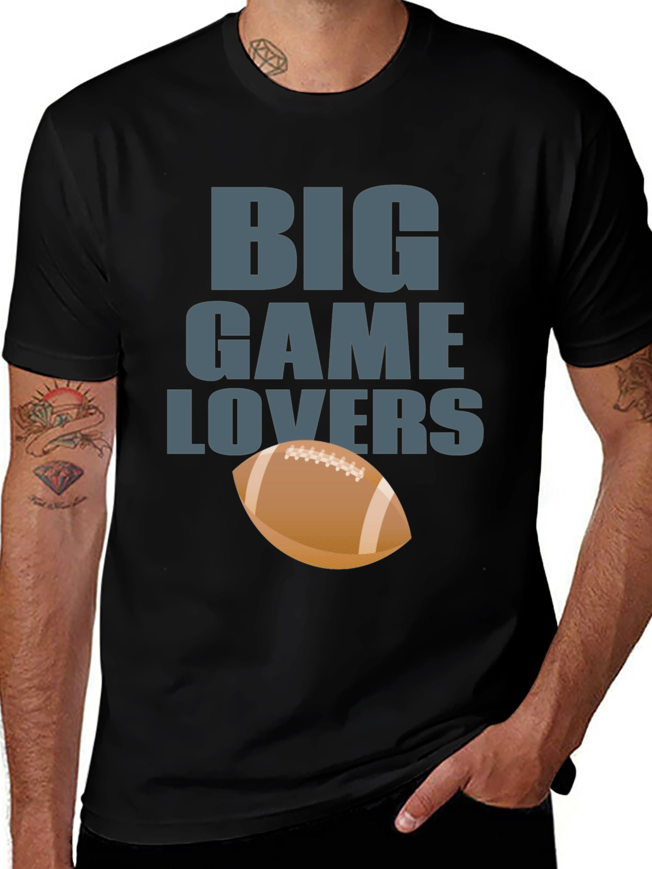 Variant 28 of Big Game Lovers Football T-Shirt