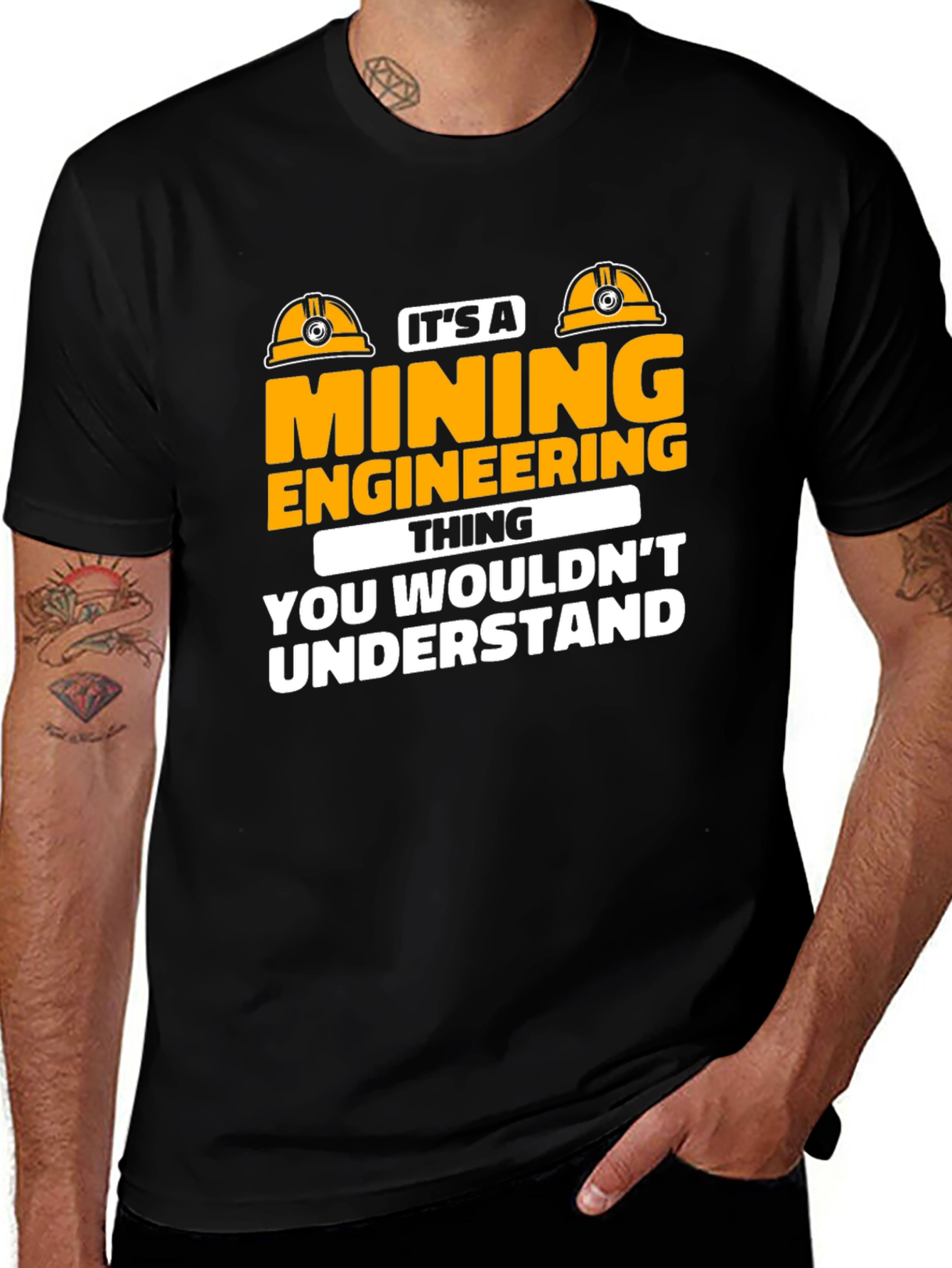 Variant 8 of Mining Engineering T-Shirt - You Wouldn't Understand