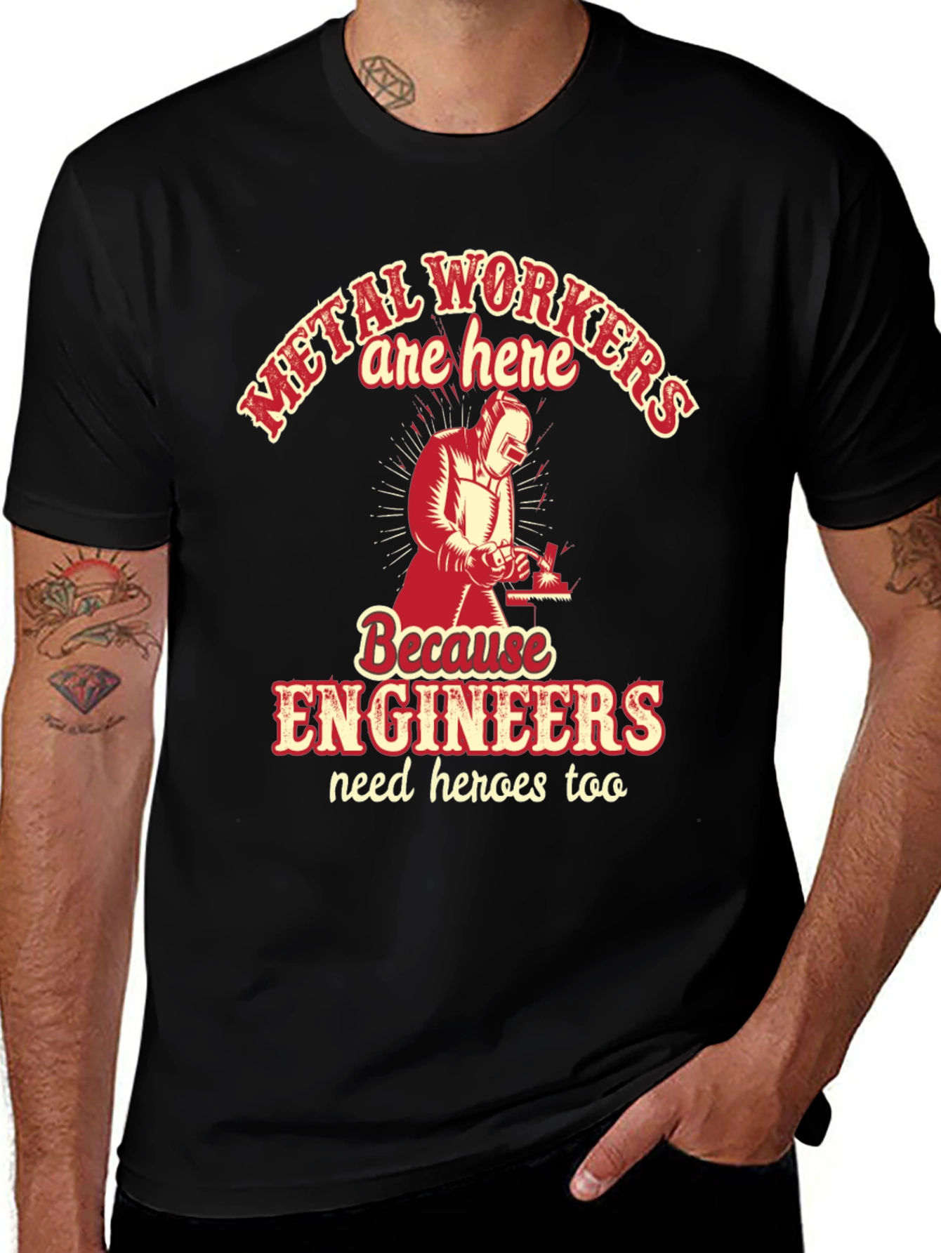Variant 15 of Metal Workers & Engineers T-Shirt