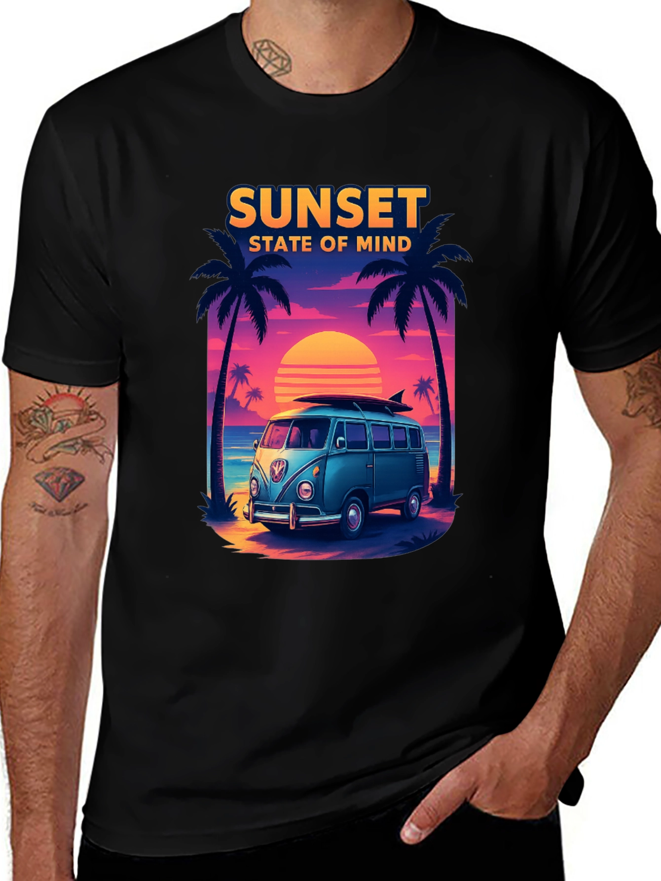 Variant 27 of Sunset State of Mind Graphic Tee