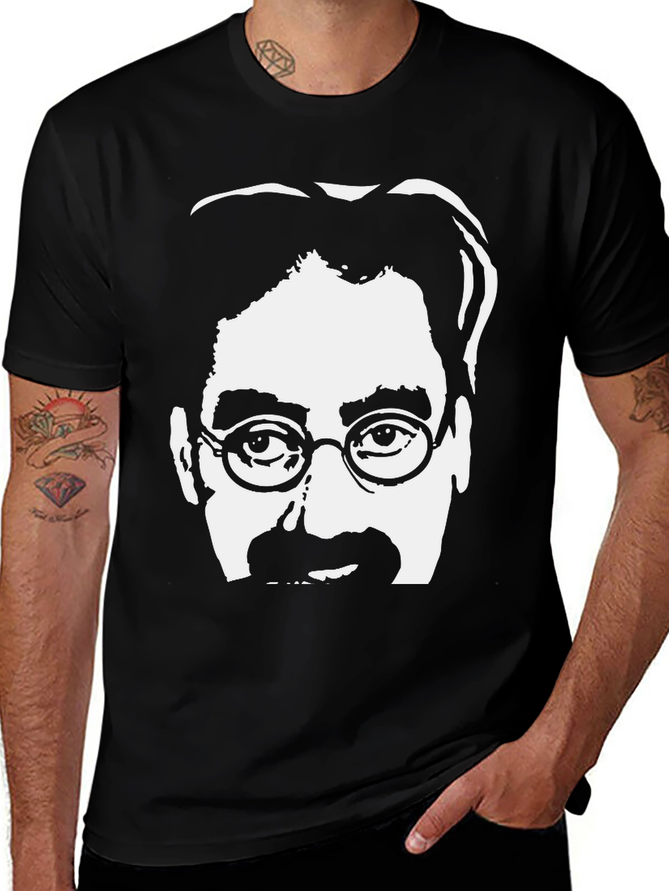 Groucho Marx Graphic Tee - Iconic Comedy Legend