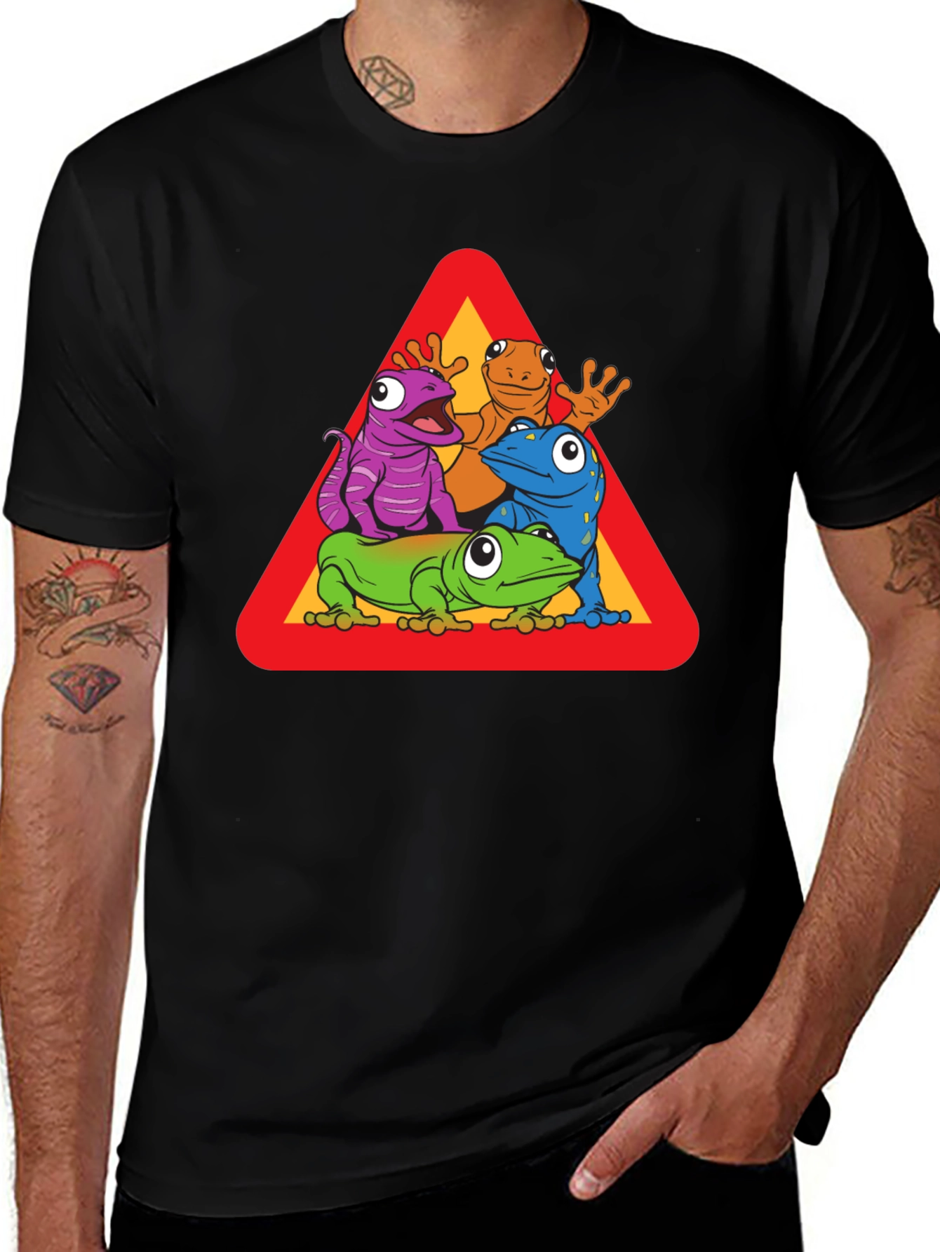 Variant 8 of Frog Hazard T-Shirt