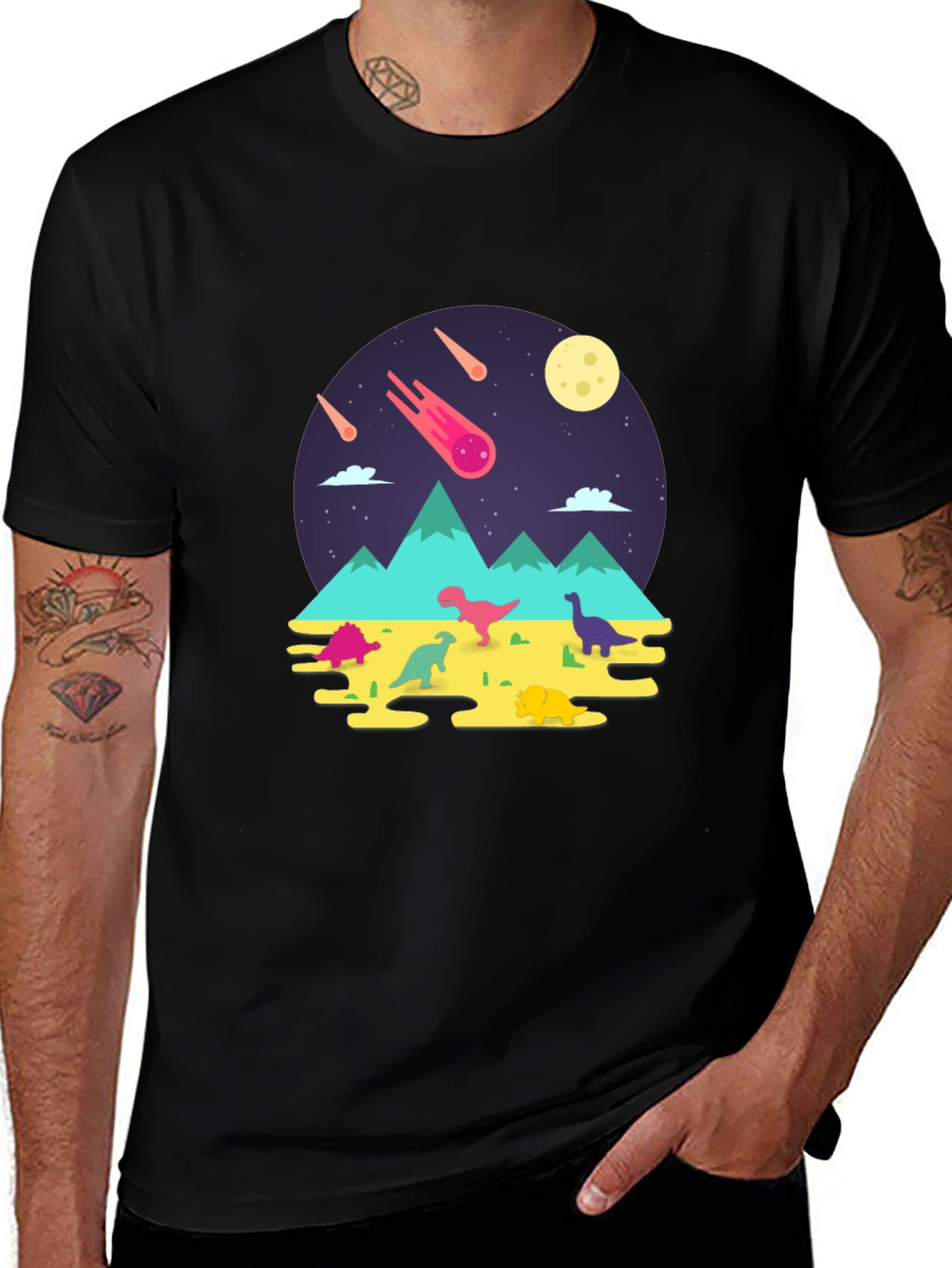 Dino Meteor Strike T-Shirt