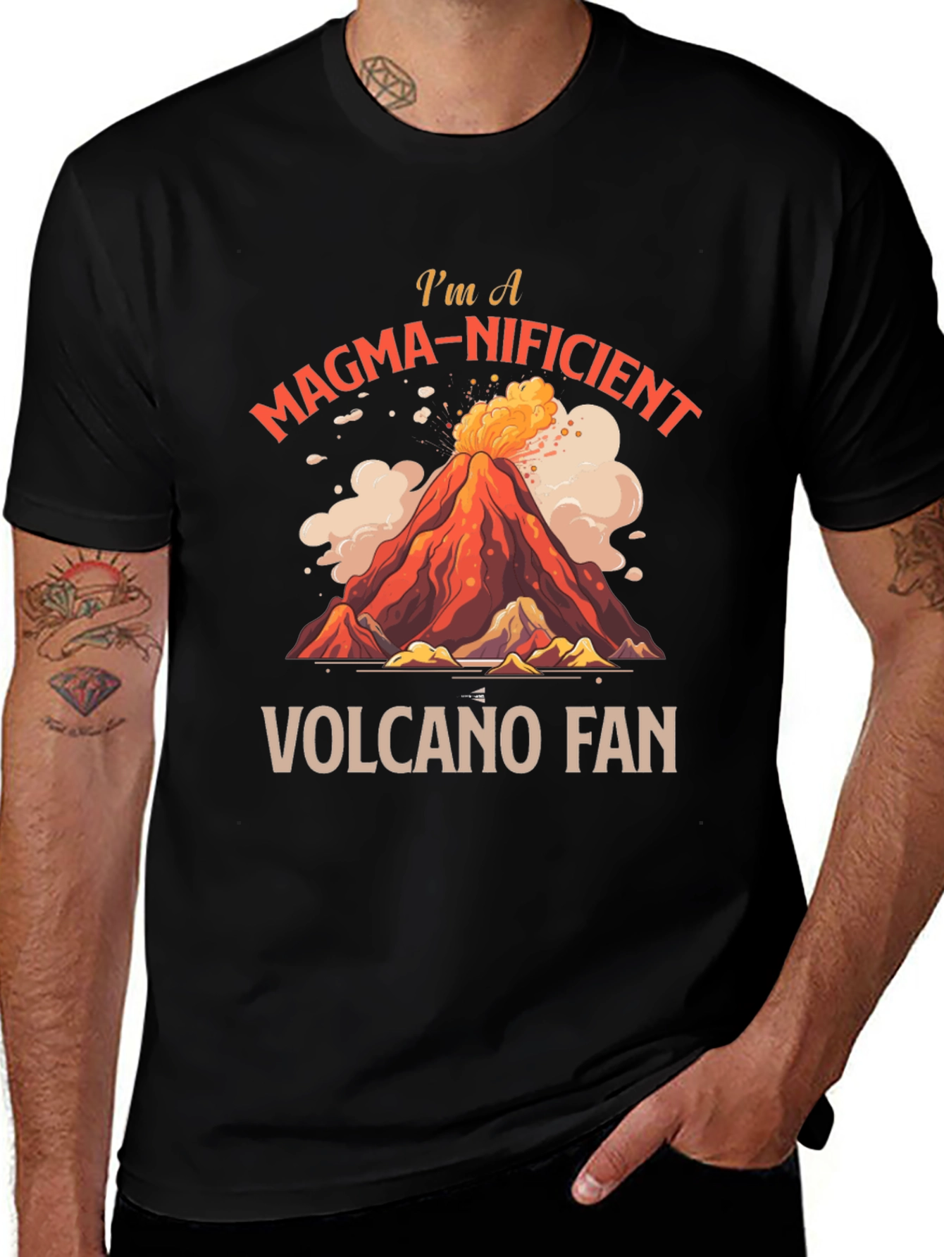 Variant 10 of Magma-nificent Volcano Fan T-Shirt