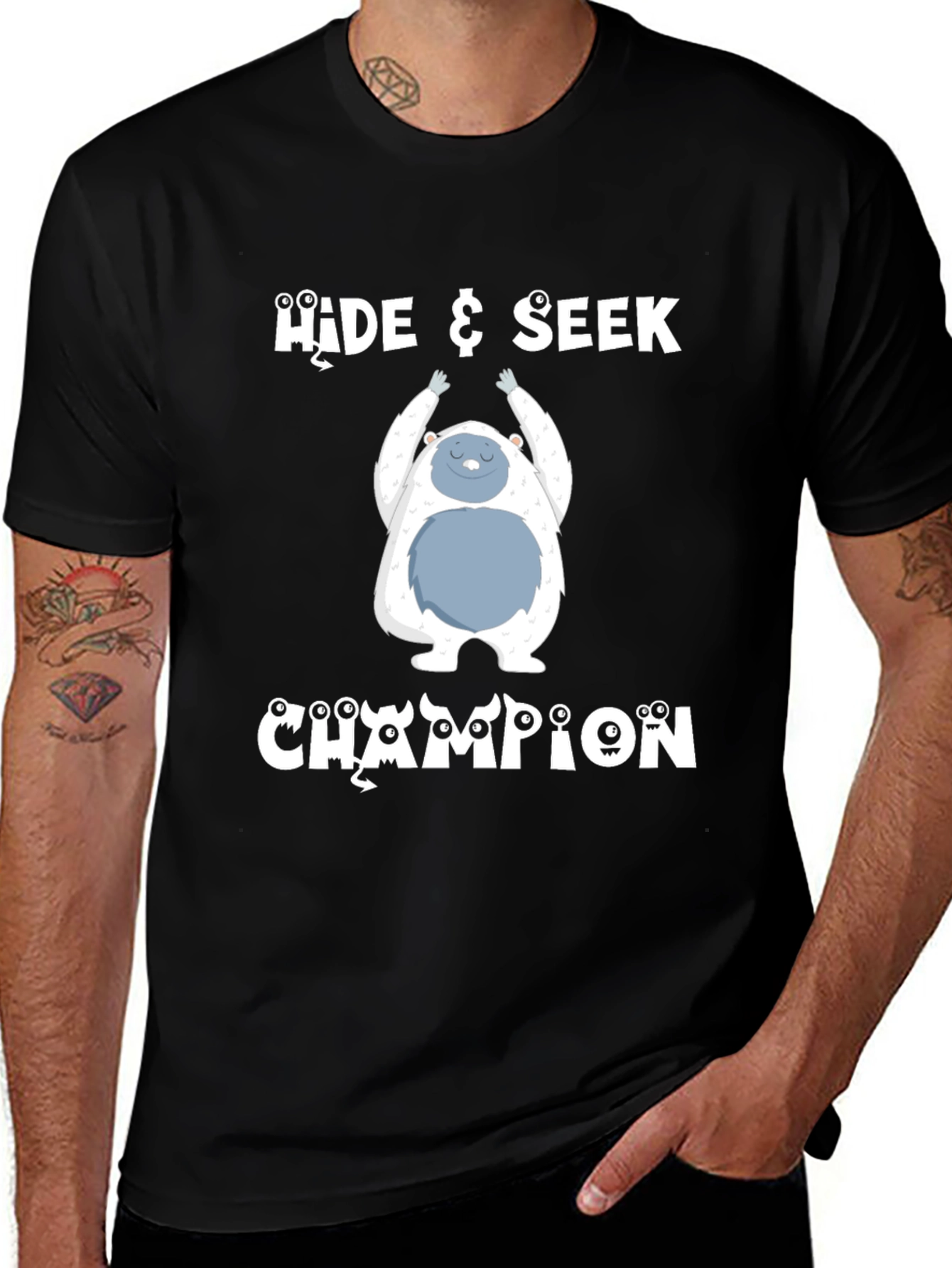 Hide and Seek Champion Graphic T-Shirt