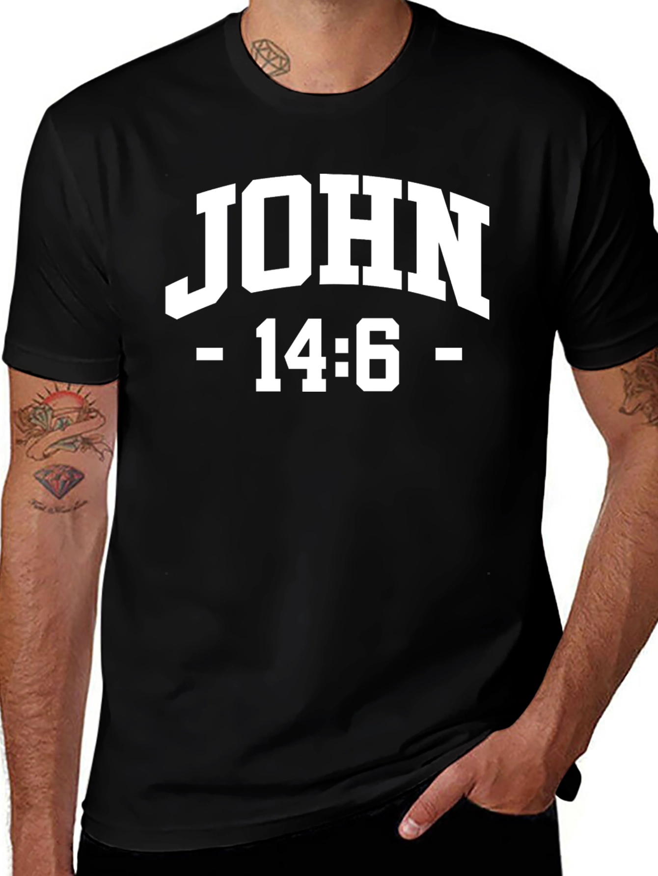 John 14:6 T-Shirt - Religious Christian Apparel