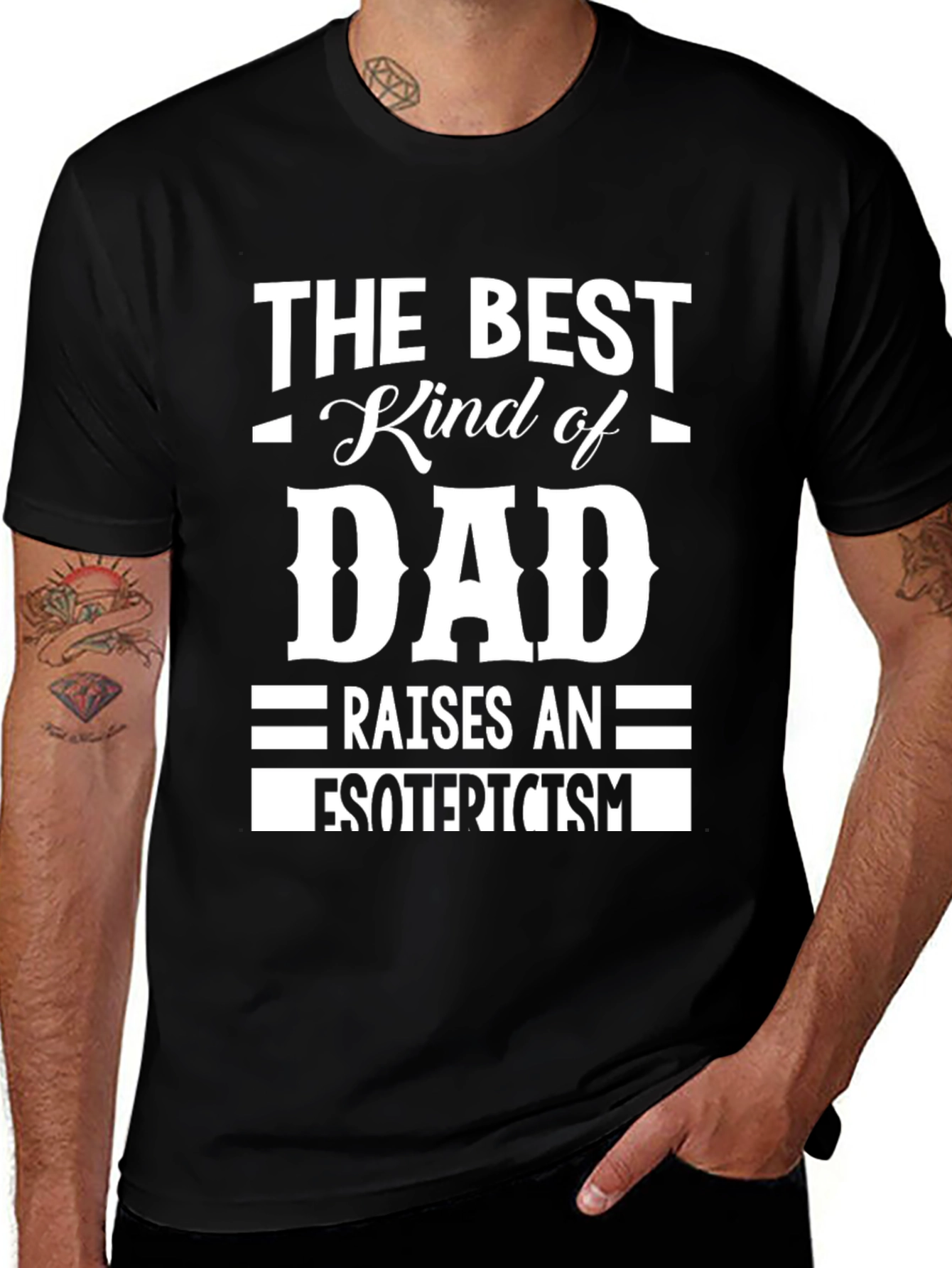 Variant 7 of Esotericism Dad Graphic T-Shirt