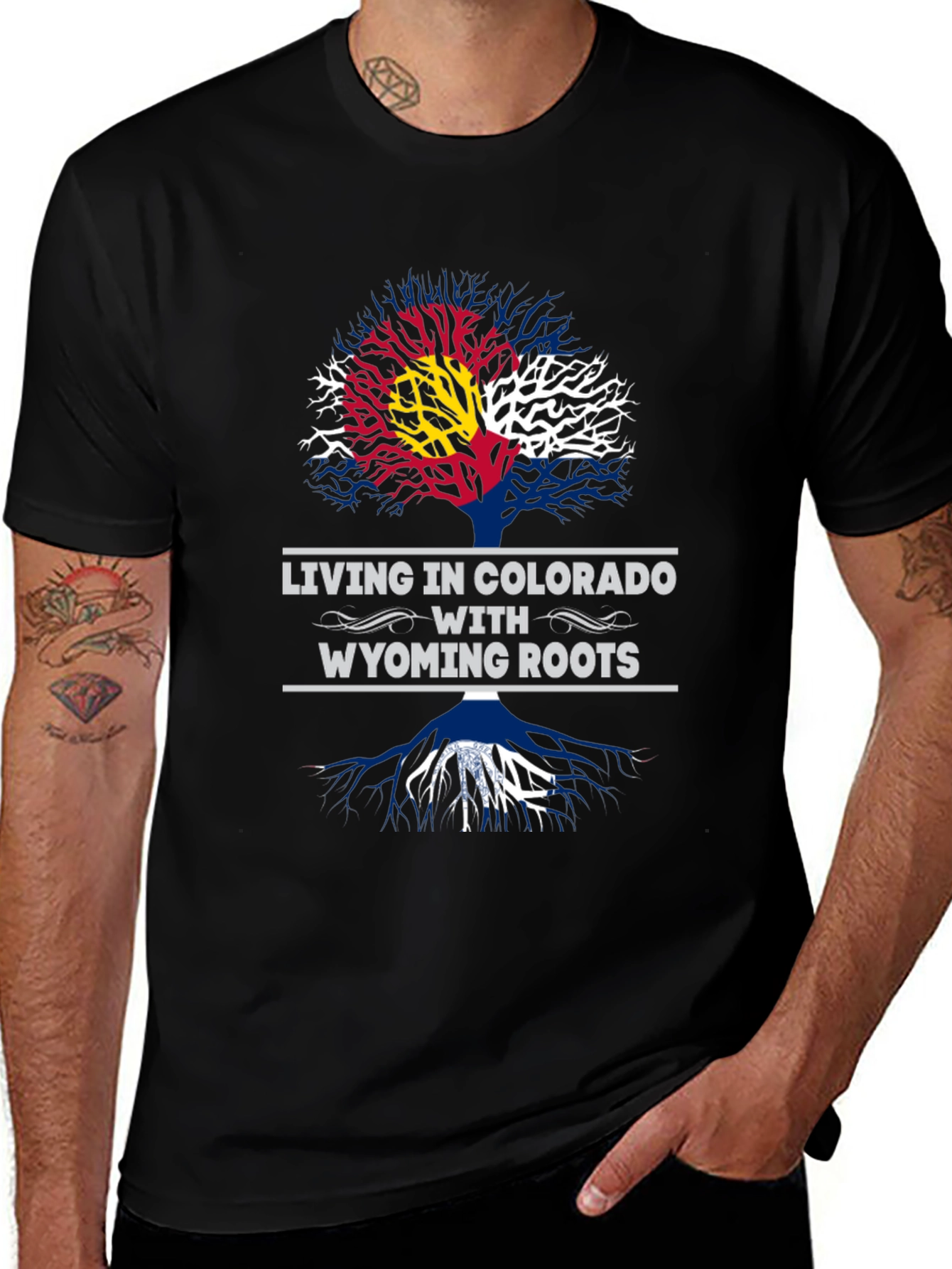 Colorado Wyoming Roots T-Shirt