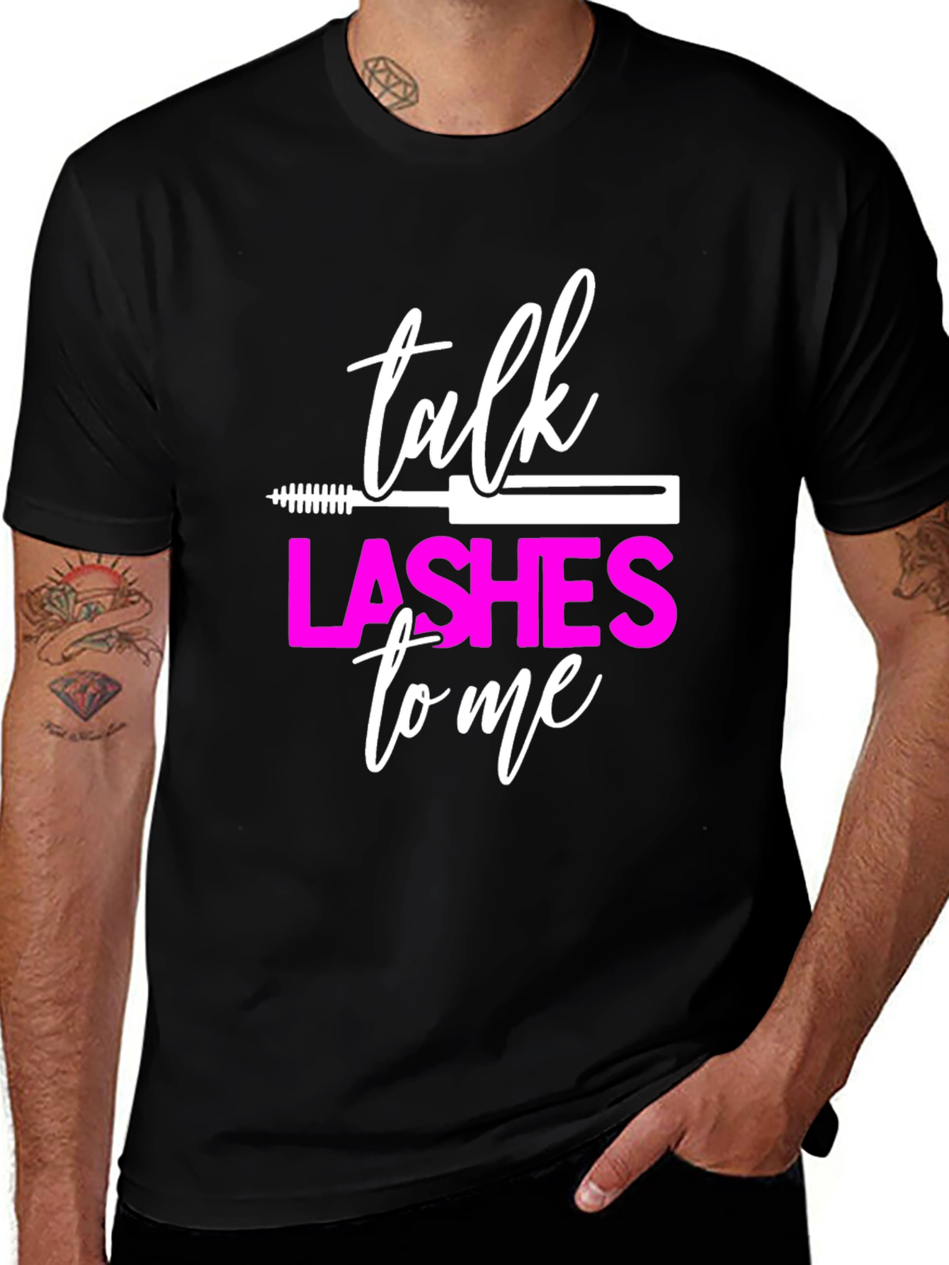 Variant 16 of Talk Lashes To Me Graphic Tee