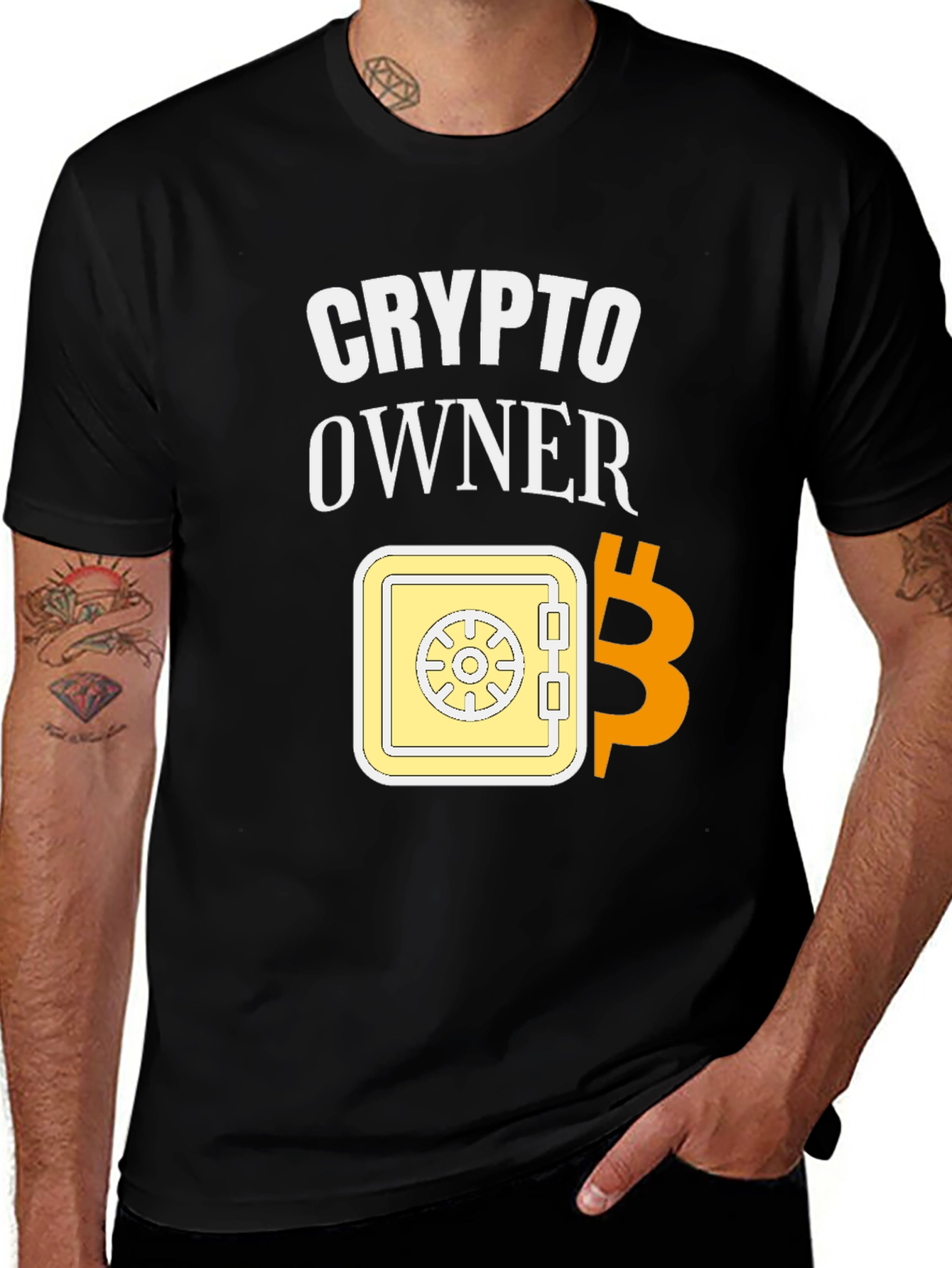 Crypto Owner T-Shirt - Bitcoin Safe Design