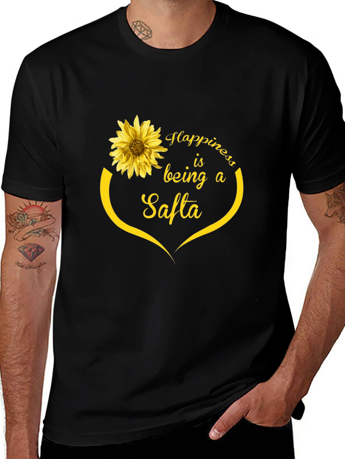 Variant 18 of Sunflower Happiness Safta T-Shirt