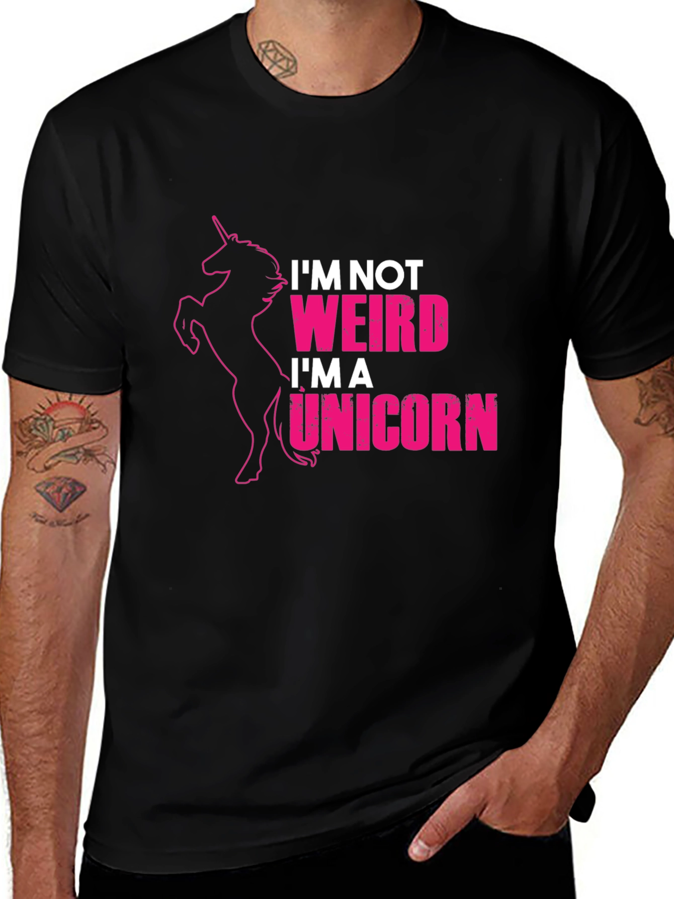 Variant 9 of I'm Not Weird I'm A Unicorn T-Shirt