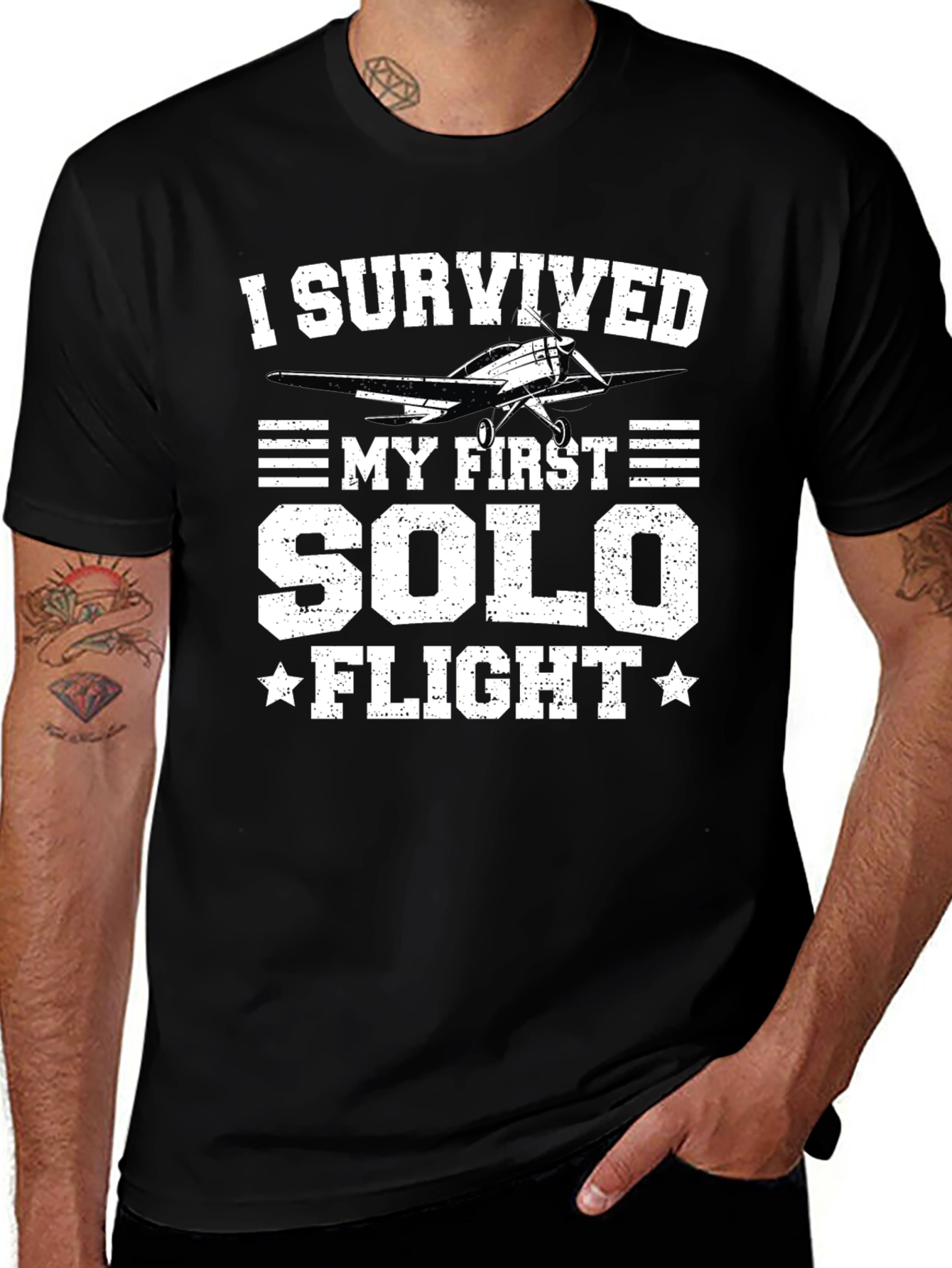 I Survived My First Solo Flight T-Shirt