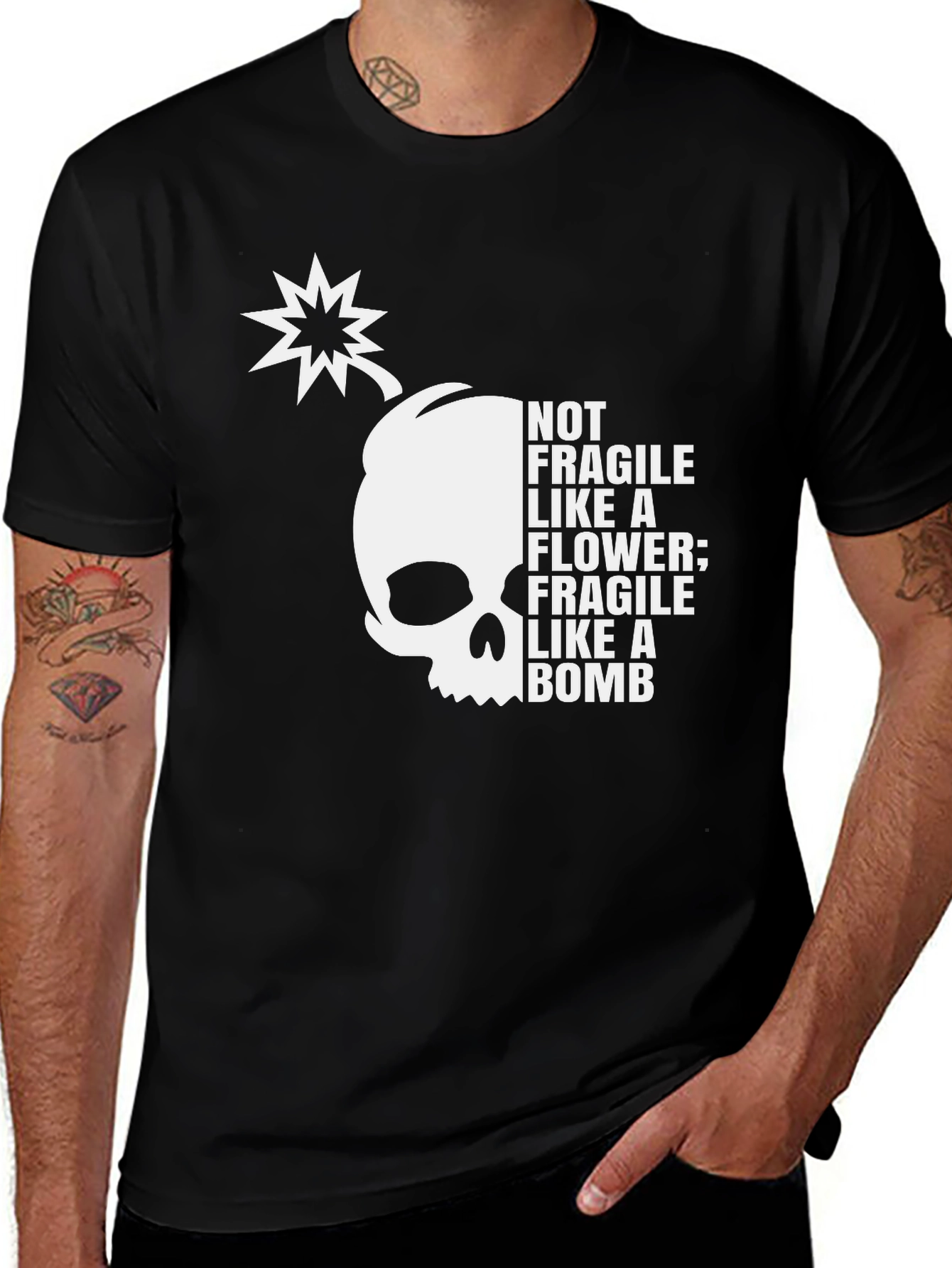 Variant 27 of Fragile Like A Bomb Graphic Tee