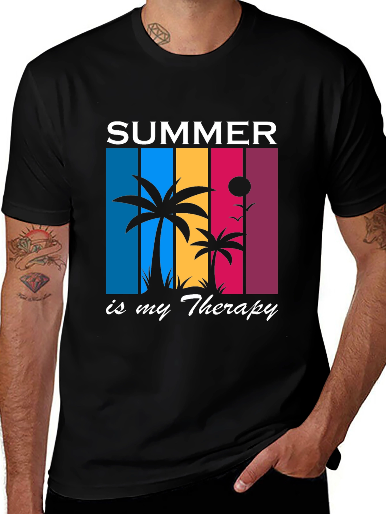 Variant 13 of Summer Therapy Graphic T-Shirt