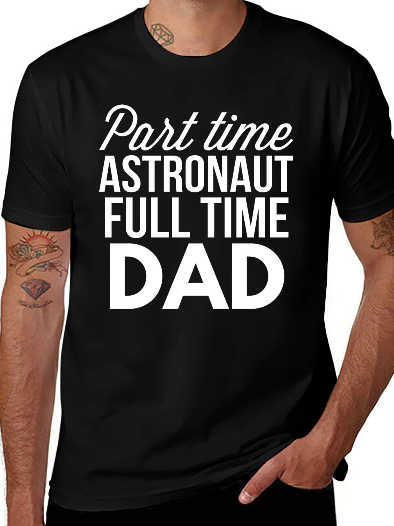 Variant 18 of Astronaut Dad T-Shirt - Funny Father's Day Gift