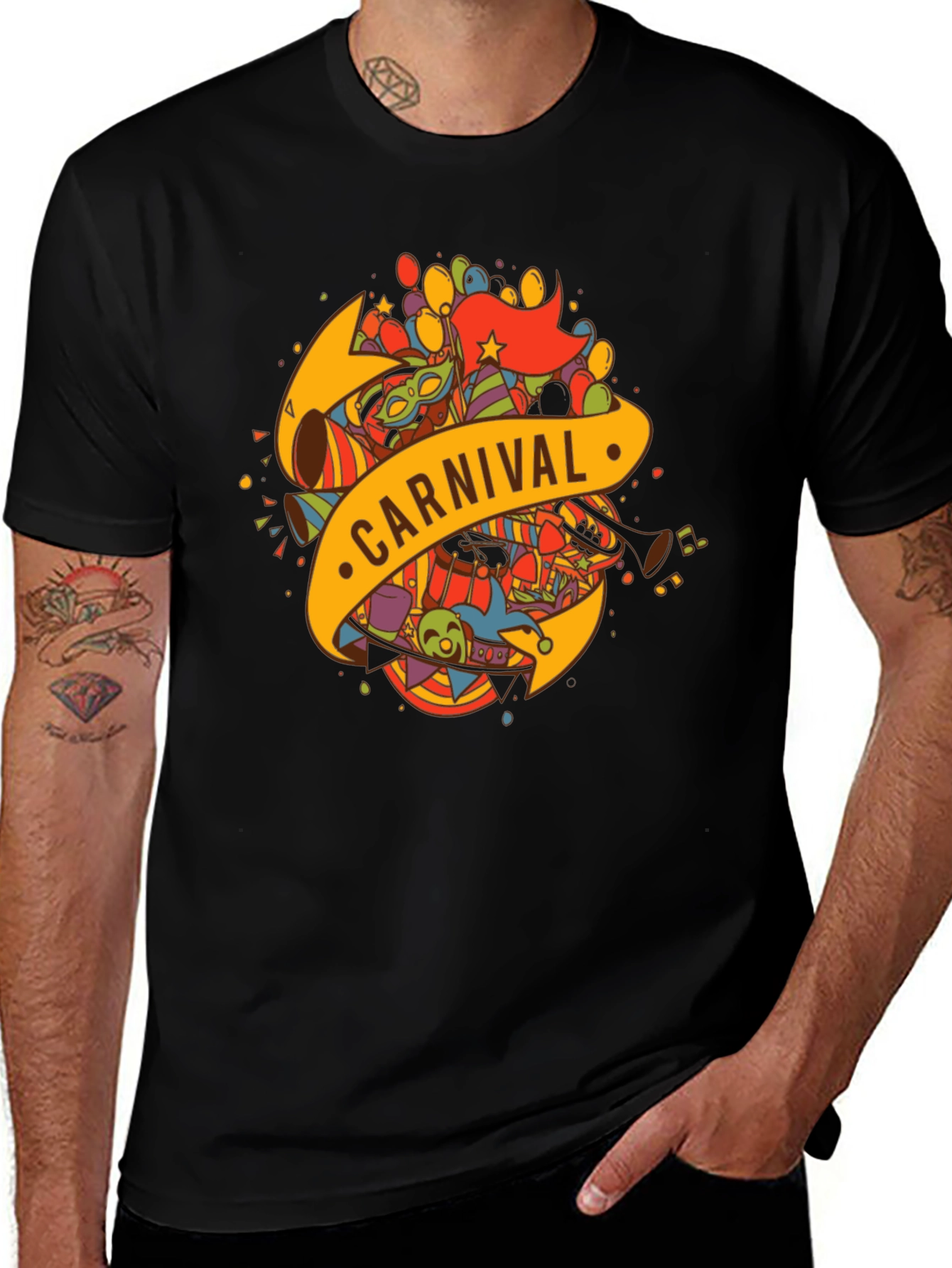 Variant 6 of Carnival T-Shirt - Festive Graphic Tee