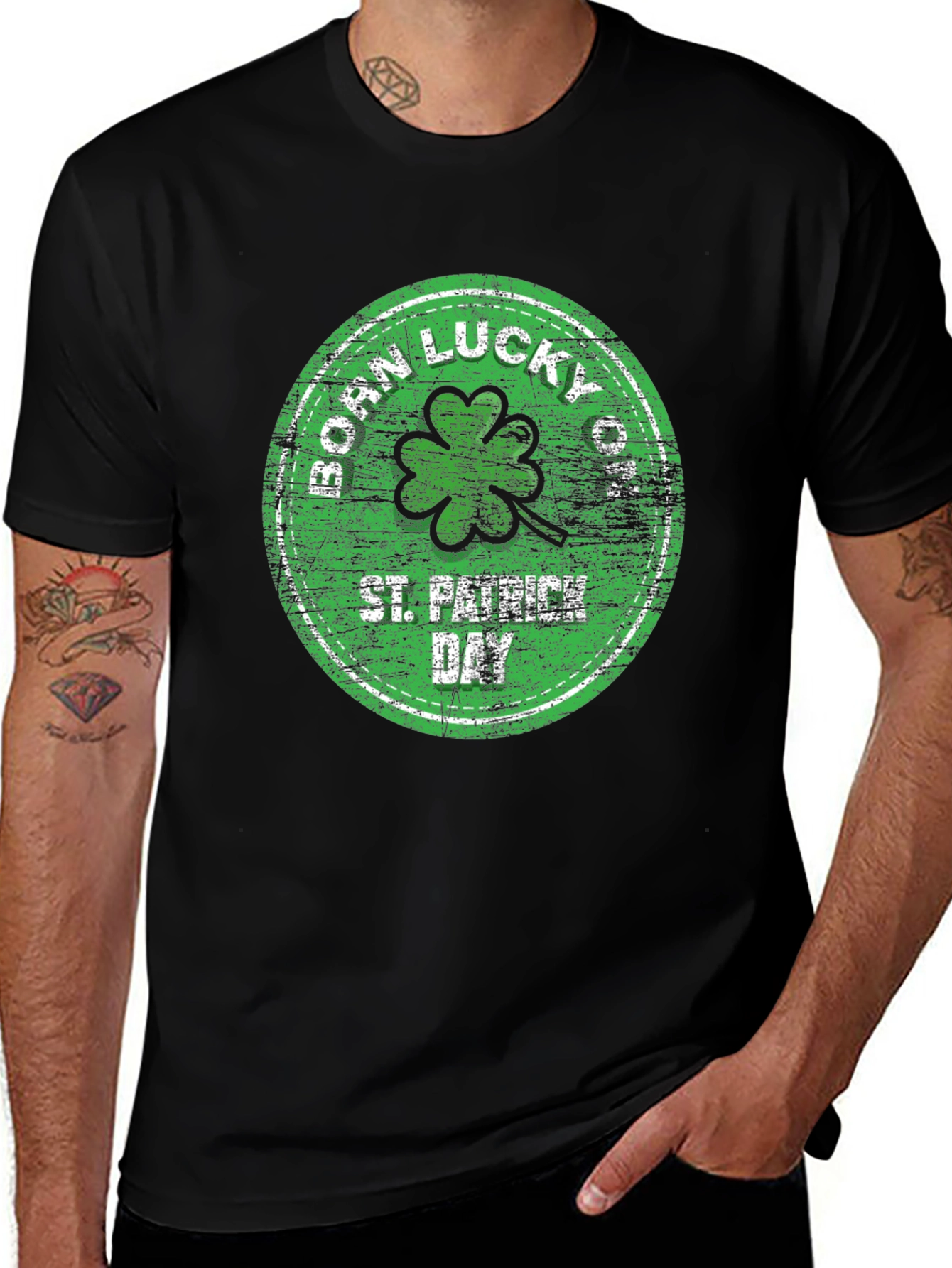 Born Lucky St. Patrick's Day T-Shirt