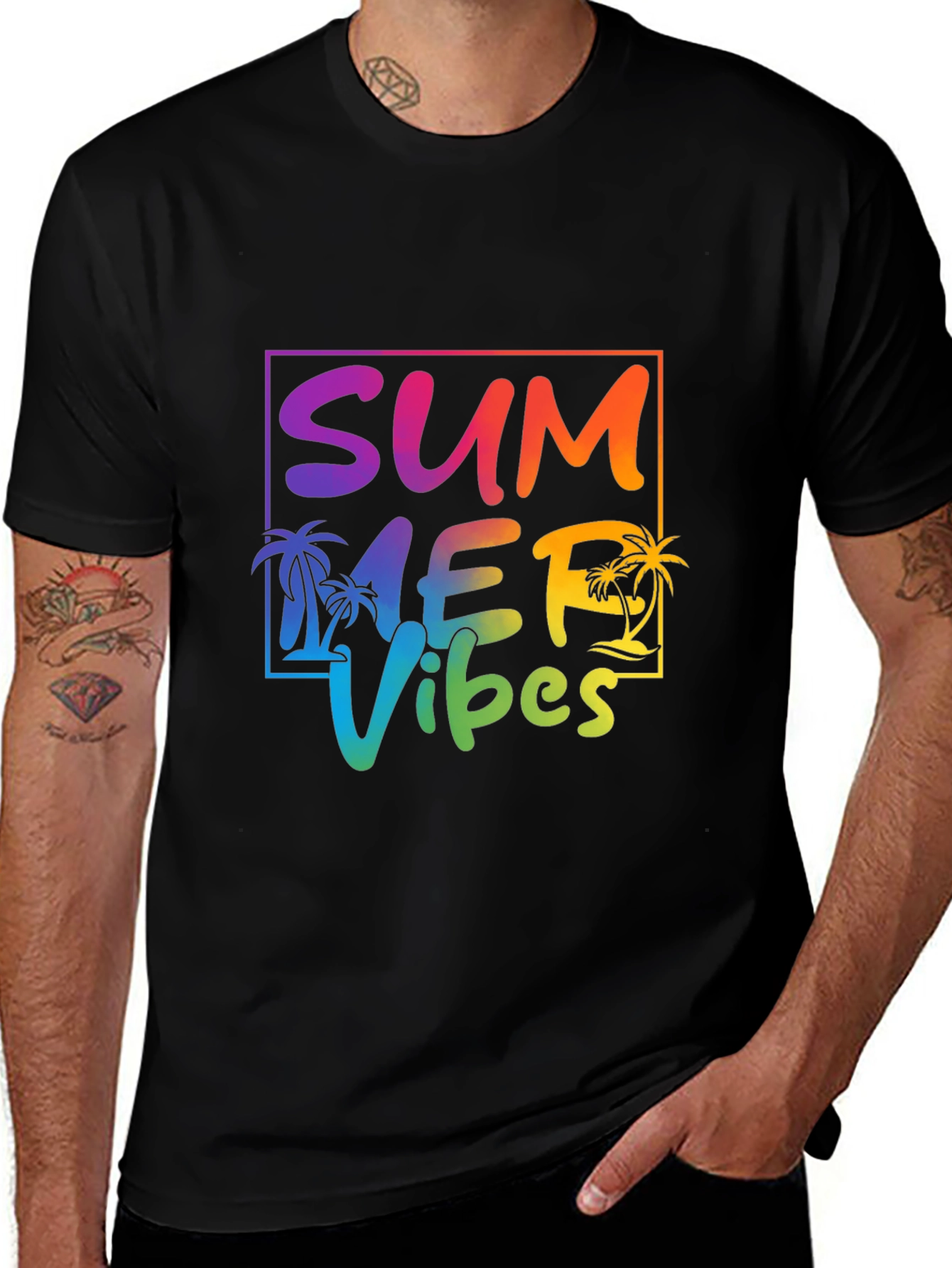 Variant 18 of Summer Vibes Graphic T-Shirt