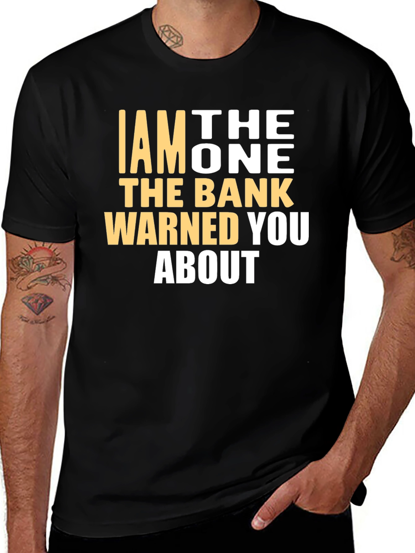 Variant 13 of I AM THE ONE T-Shirt - Funny Warning Tee