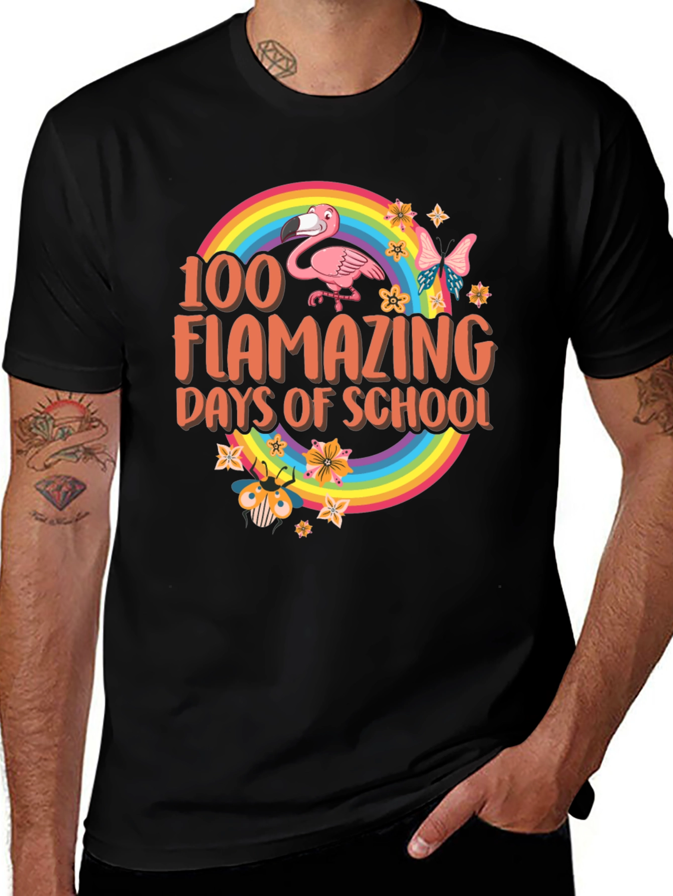 Variant 12 of 100 Flamazing Days of School T-Shirt