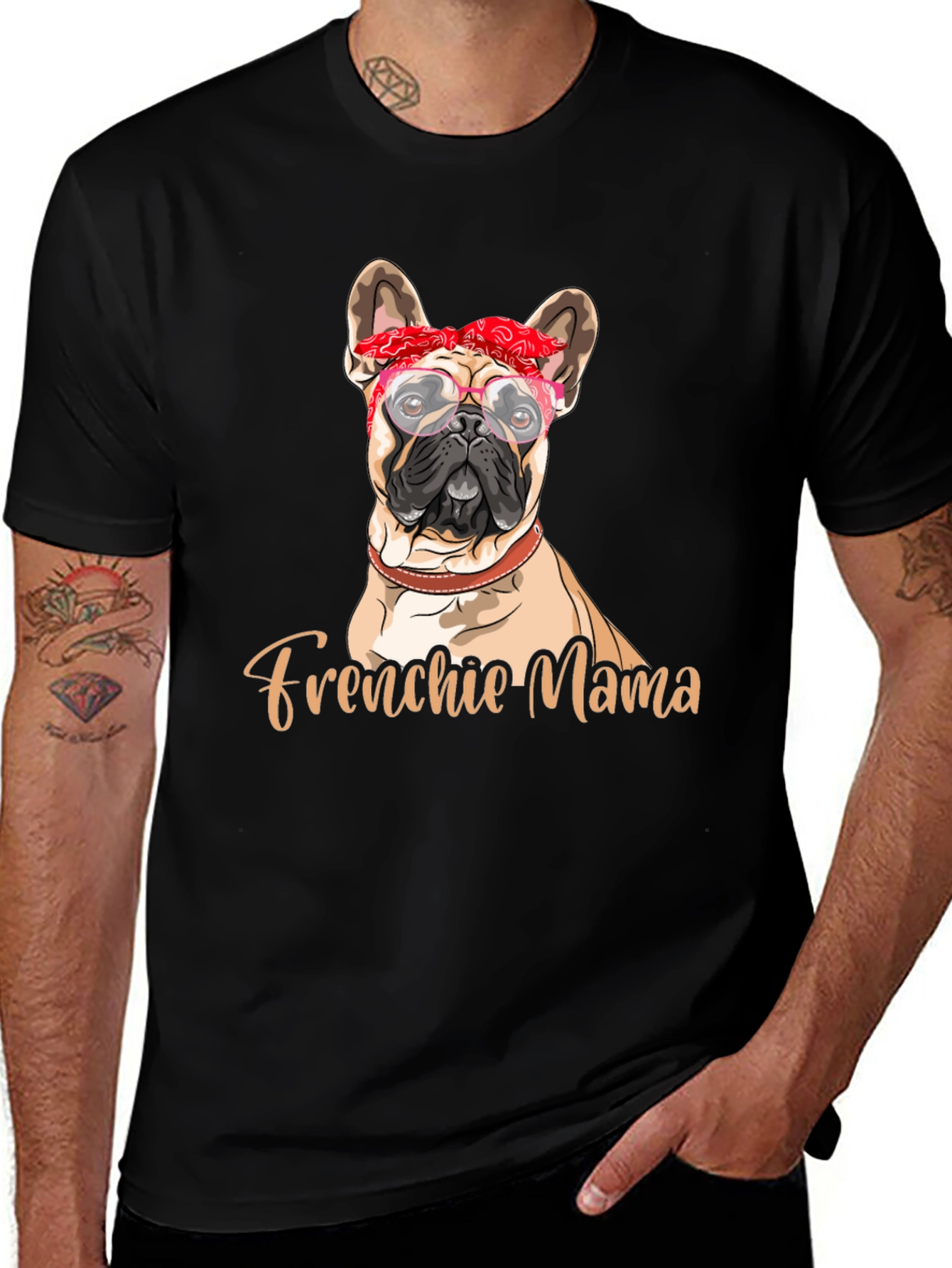 Frenchie Mama Dog T-Shirt