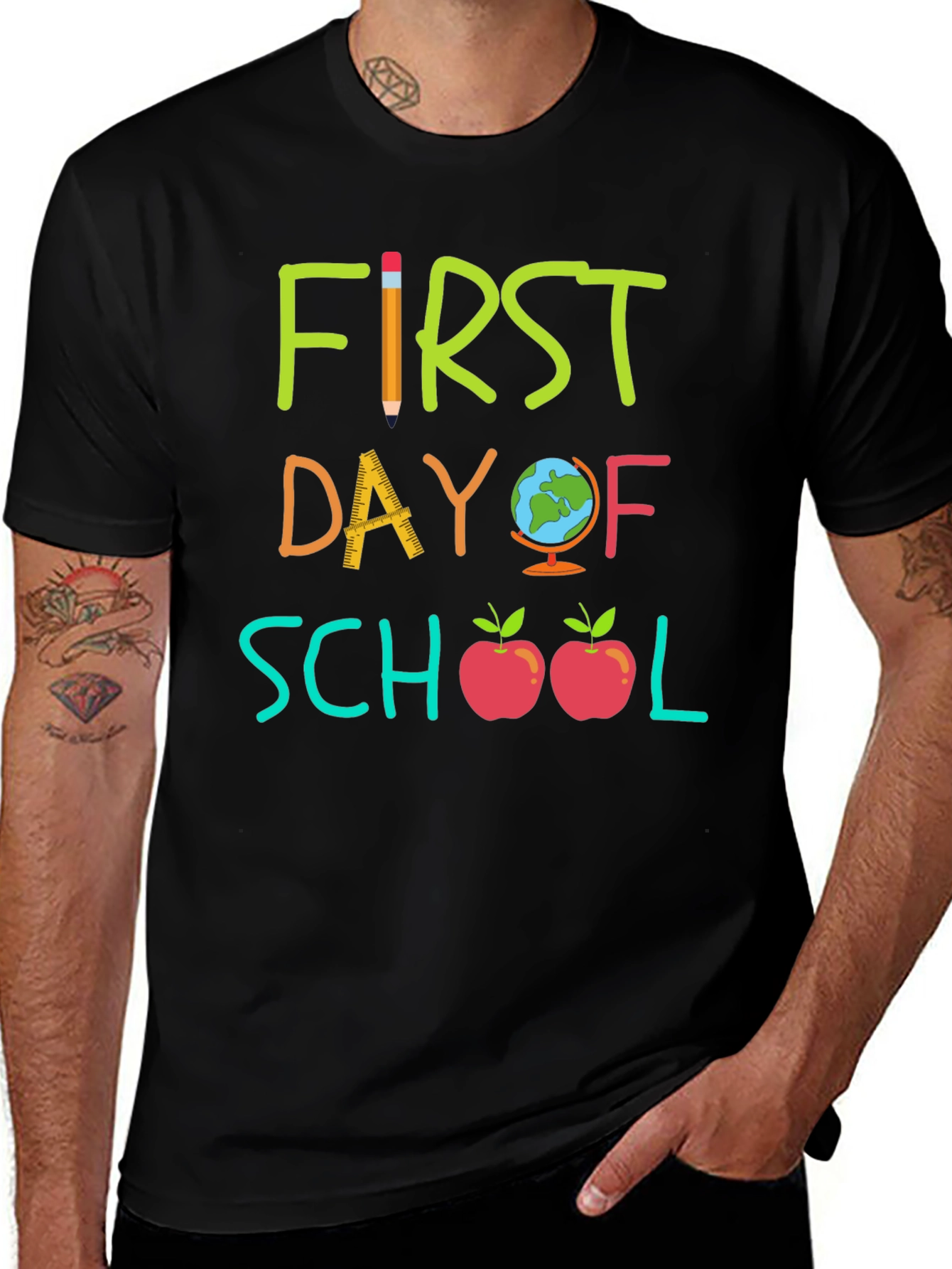 Variant 10 of First Day of School Graphic Tee