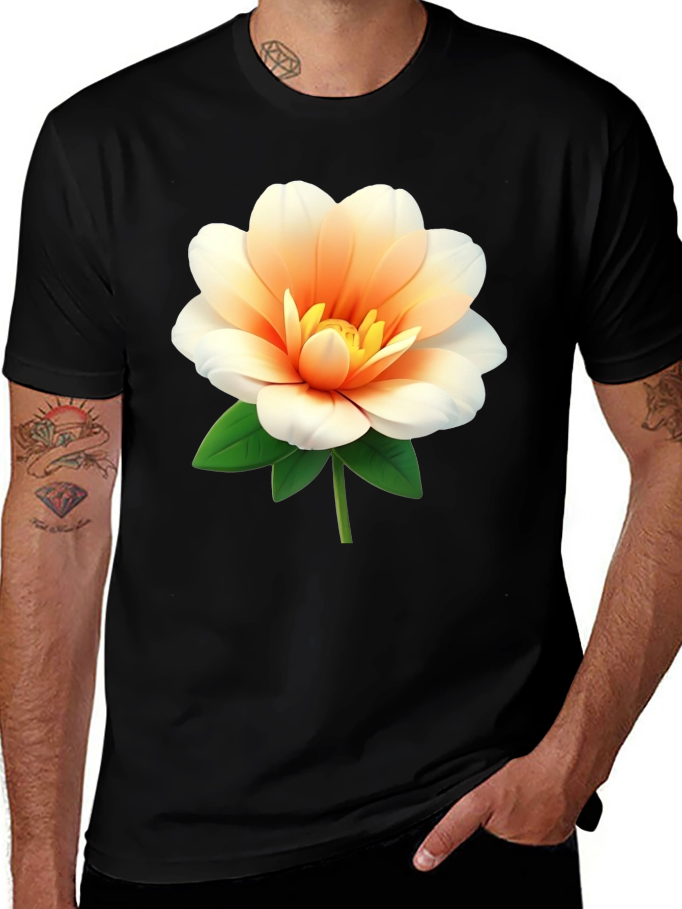 Floral Graphic Print T-Shirt