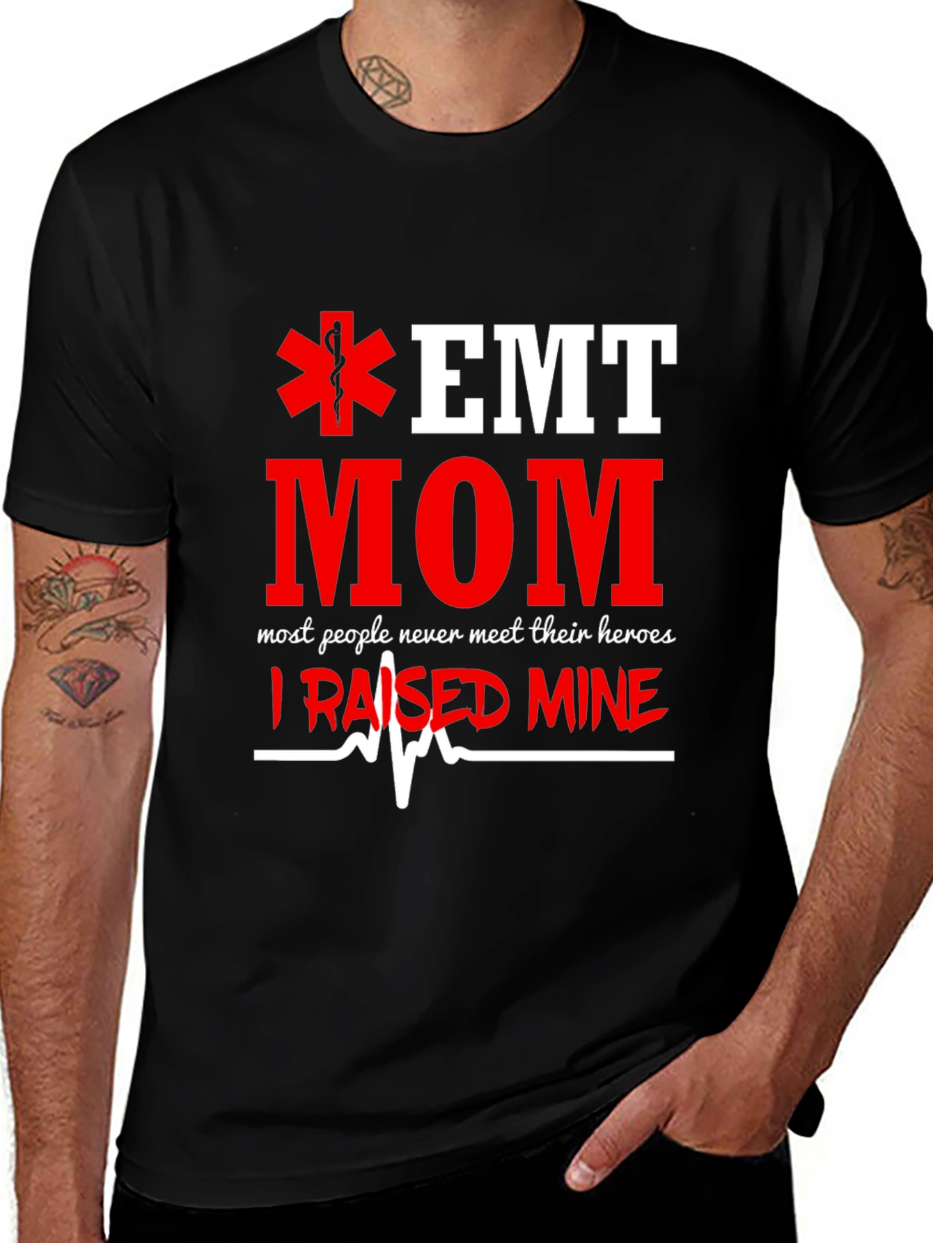 EMT Mom T-Shirt - Hero Raising Heroes
