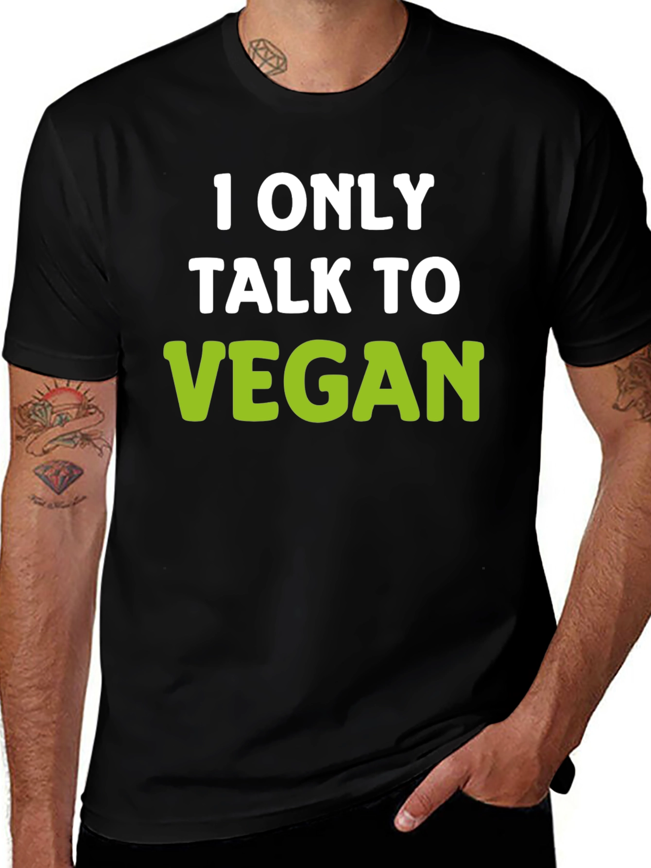 Variant 13 of Vegan Statement T-Shirt