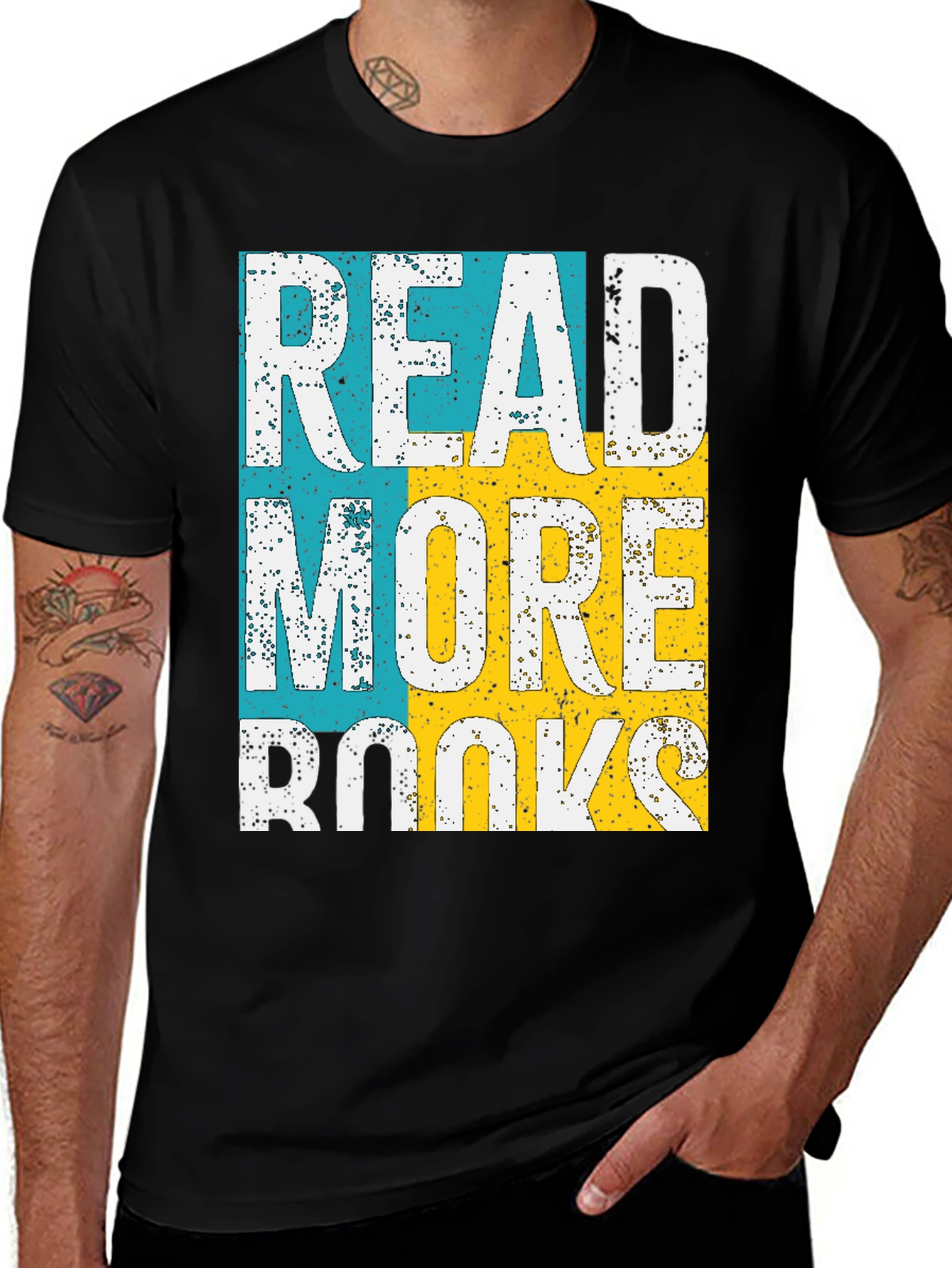 Variant 6 of Read More Books T-Shirt - Stylish & Comfy
