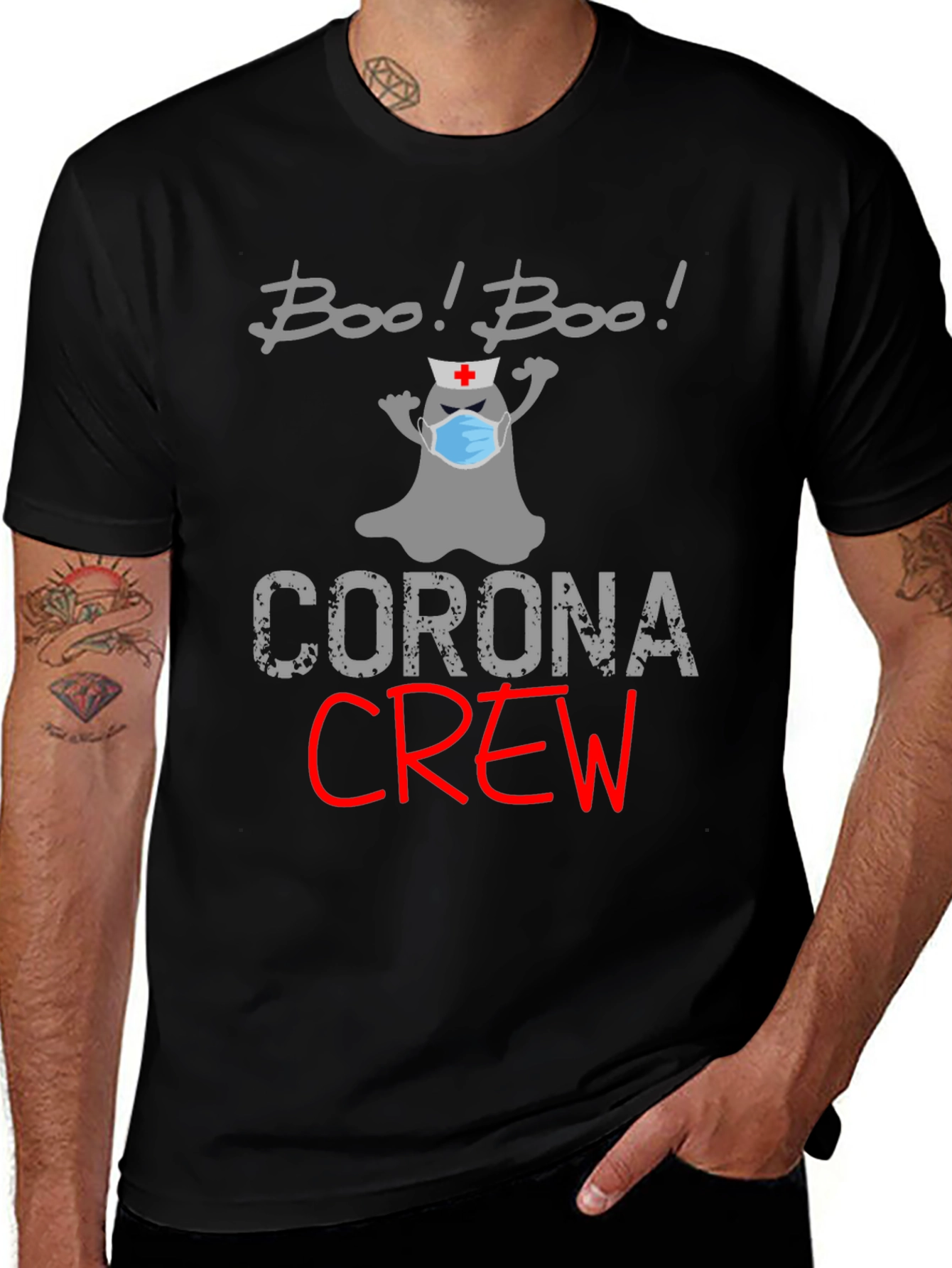 Variant 28 of Boo! Corona Crew T-Shirt