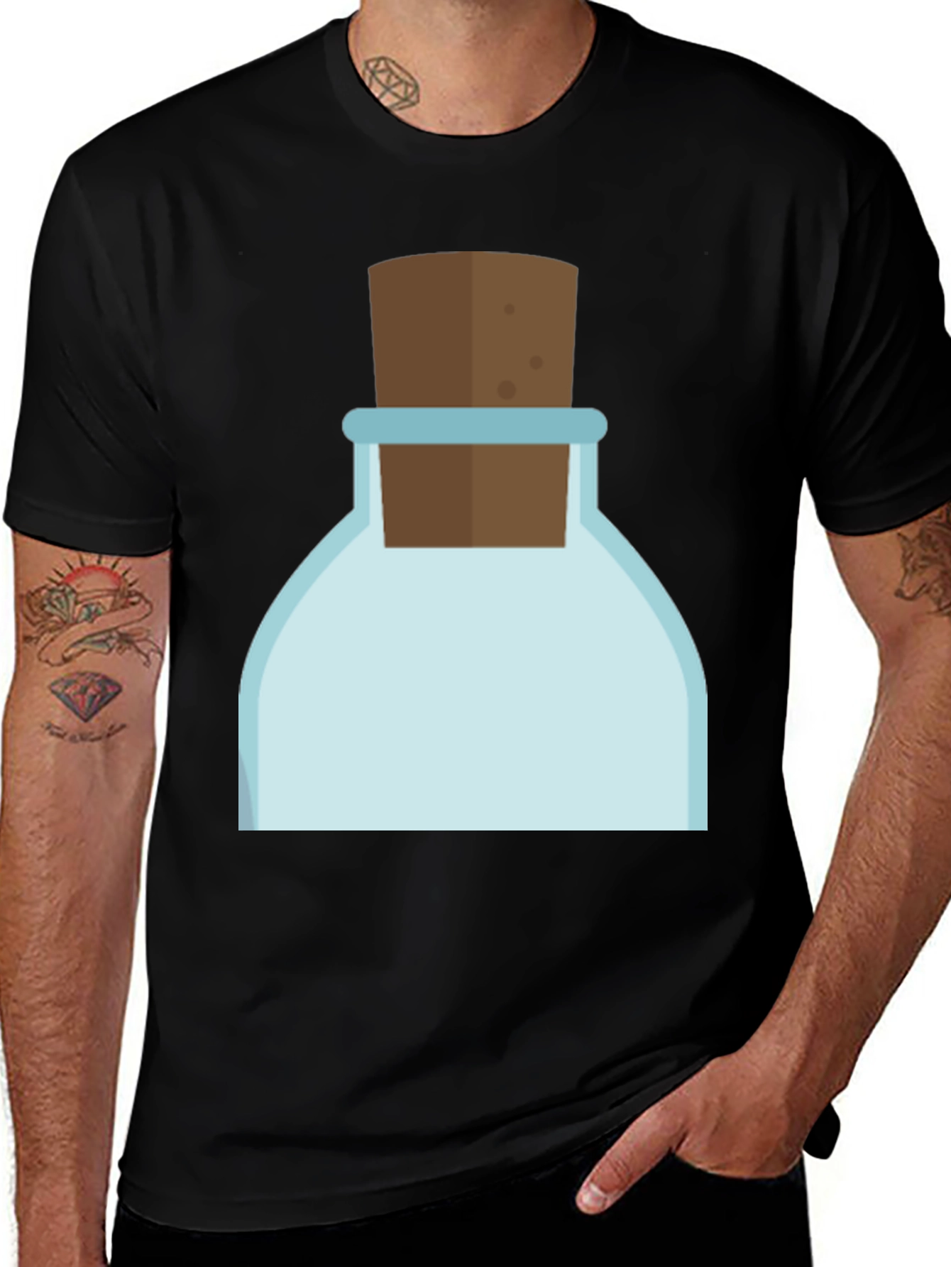Variant 26 of Potion Bottle Graphic Tee - Stylish Novelty T-Shirt