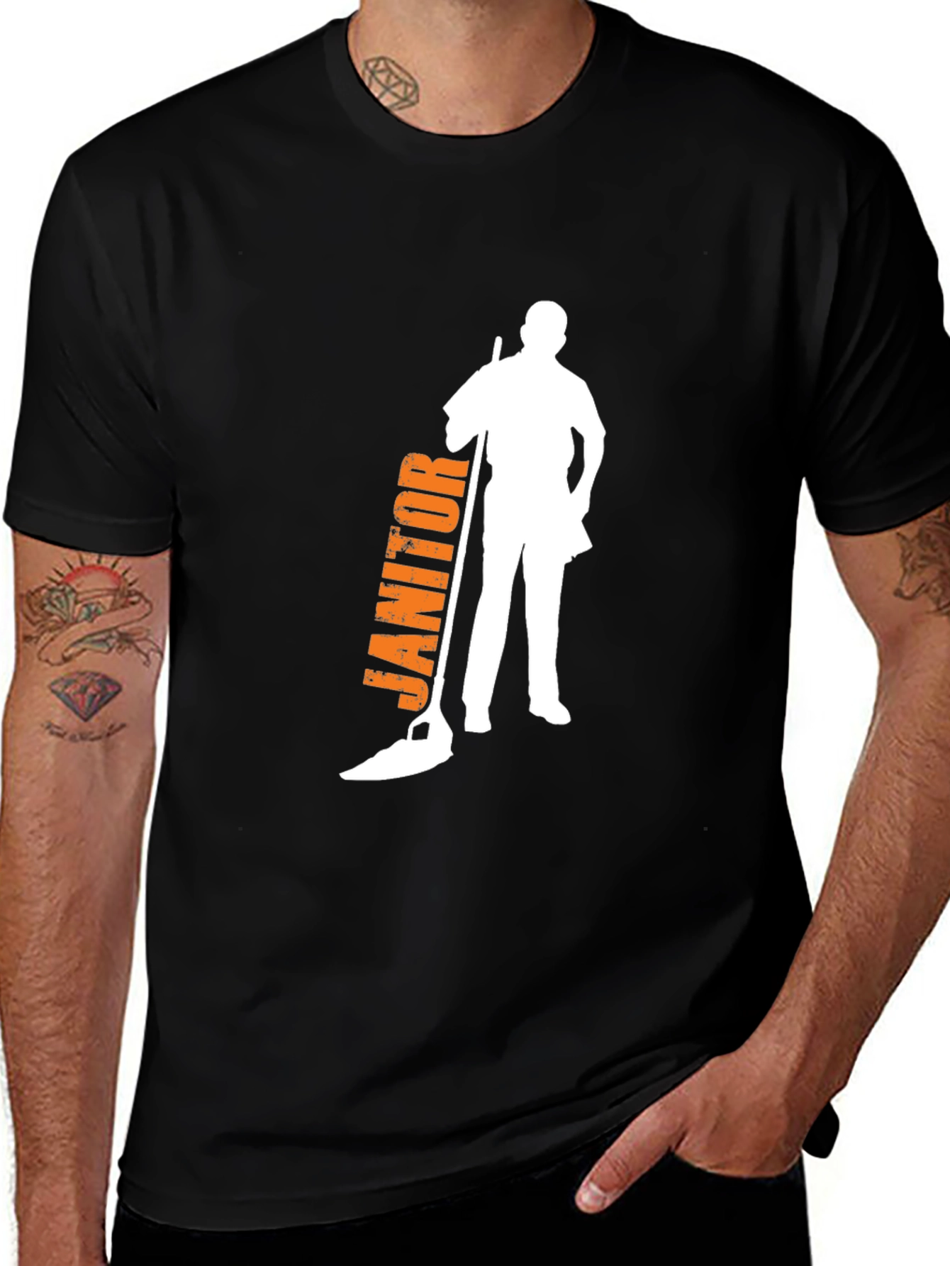 Variant 5 of Janitor T-Shirt - Funny Cleaning Crew Apparel