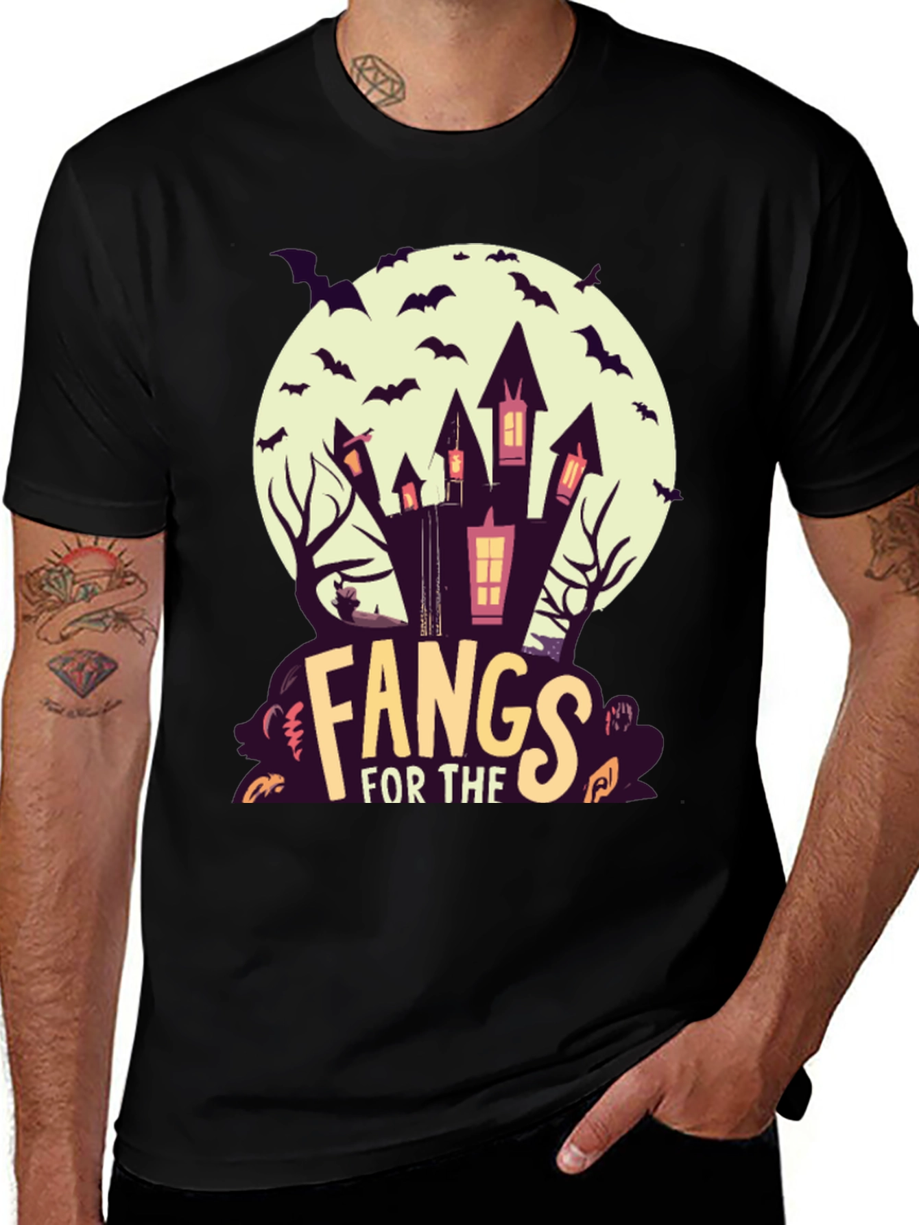 Fangs For The Memories Halloween T-Shirt