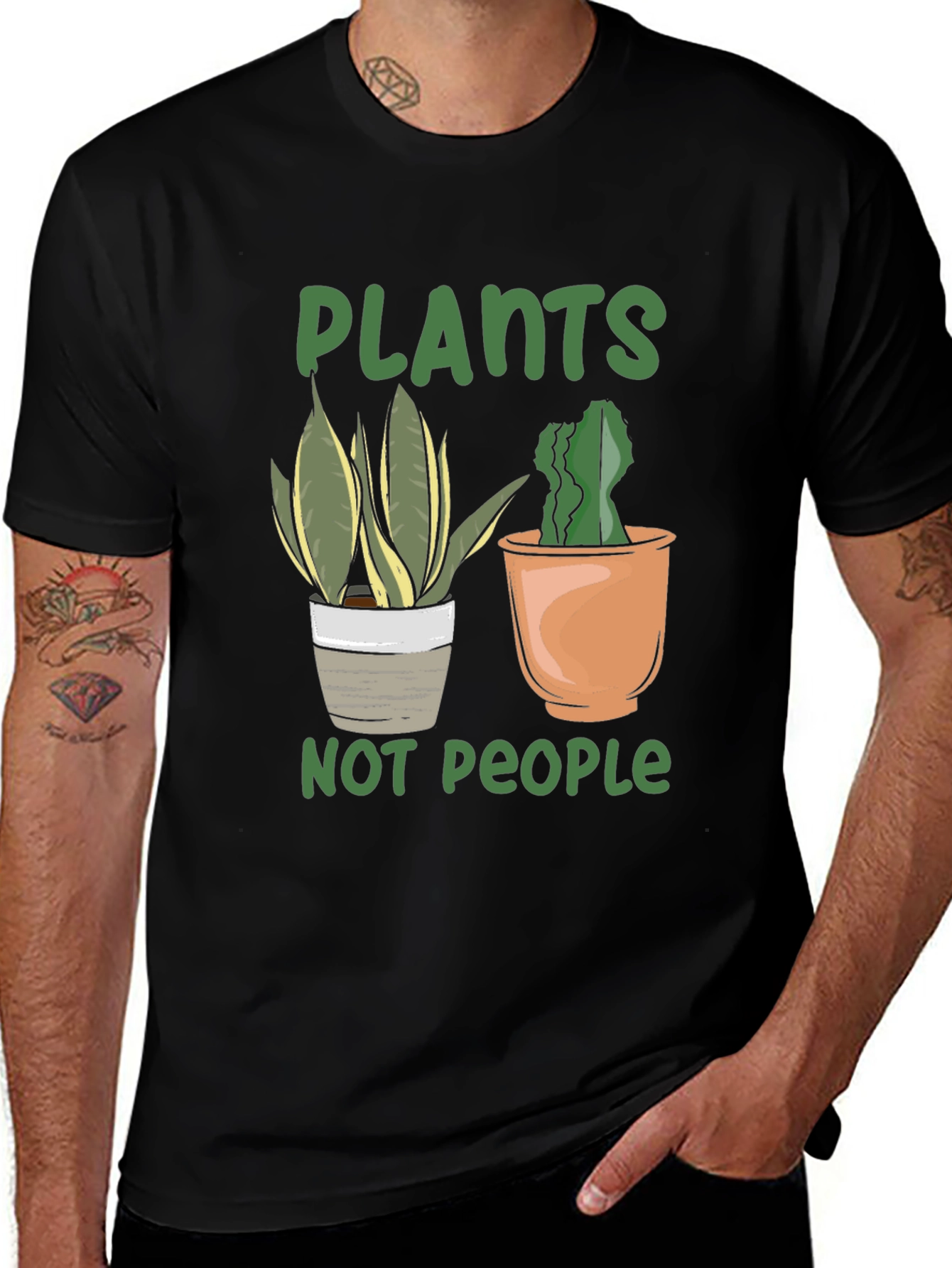 Variant 17 of Plants Not People Graphic Tee