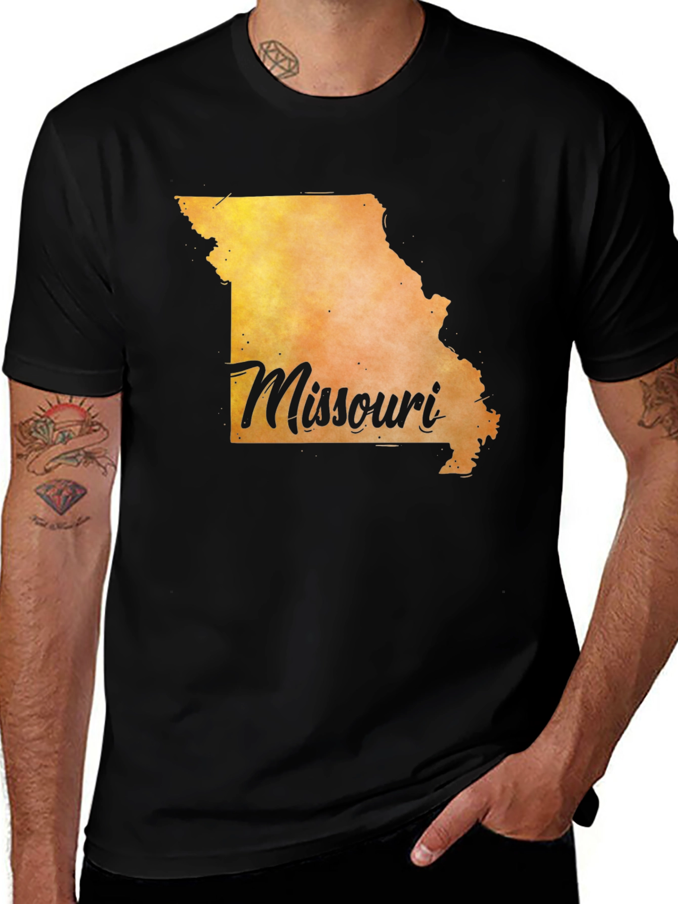 Missouri State Outline T-Shirt