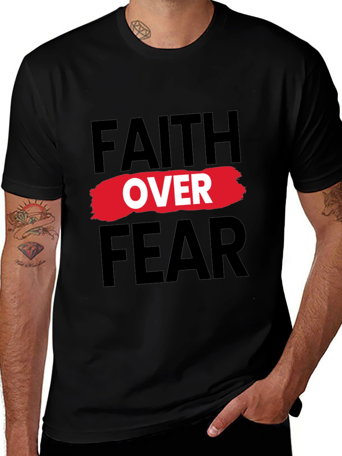 Variant 25 of Faith Over Fear T-Shirt