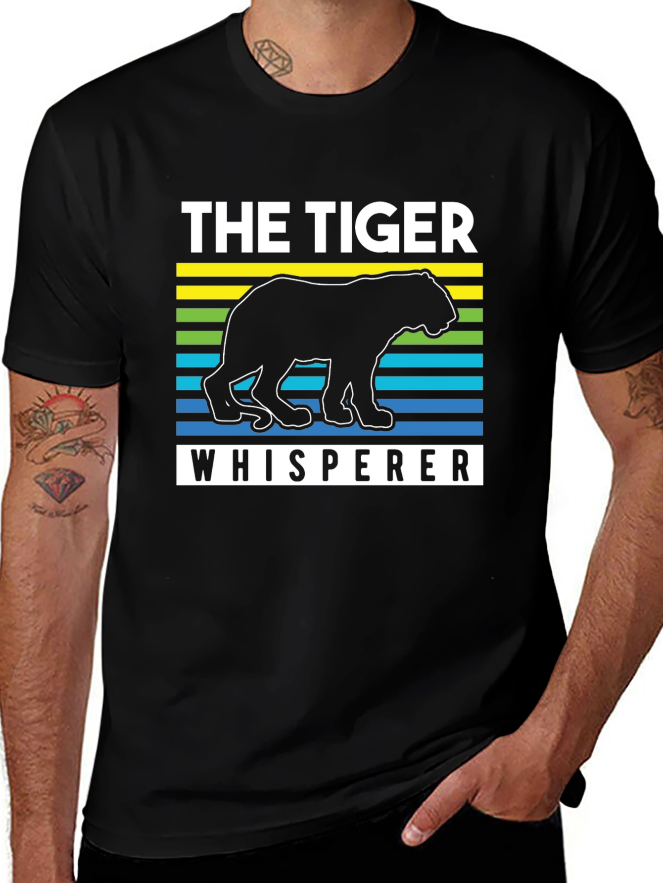 Variant 23 of The Tiger Whisperer Graphic T-Shirt