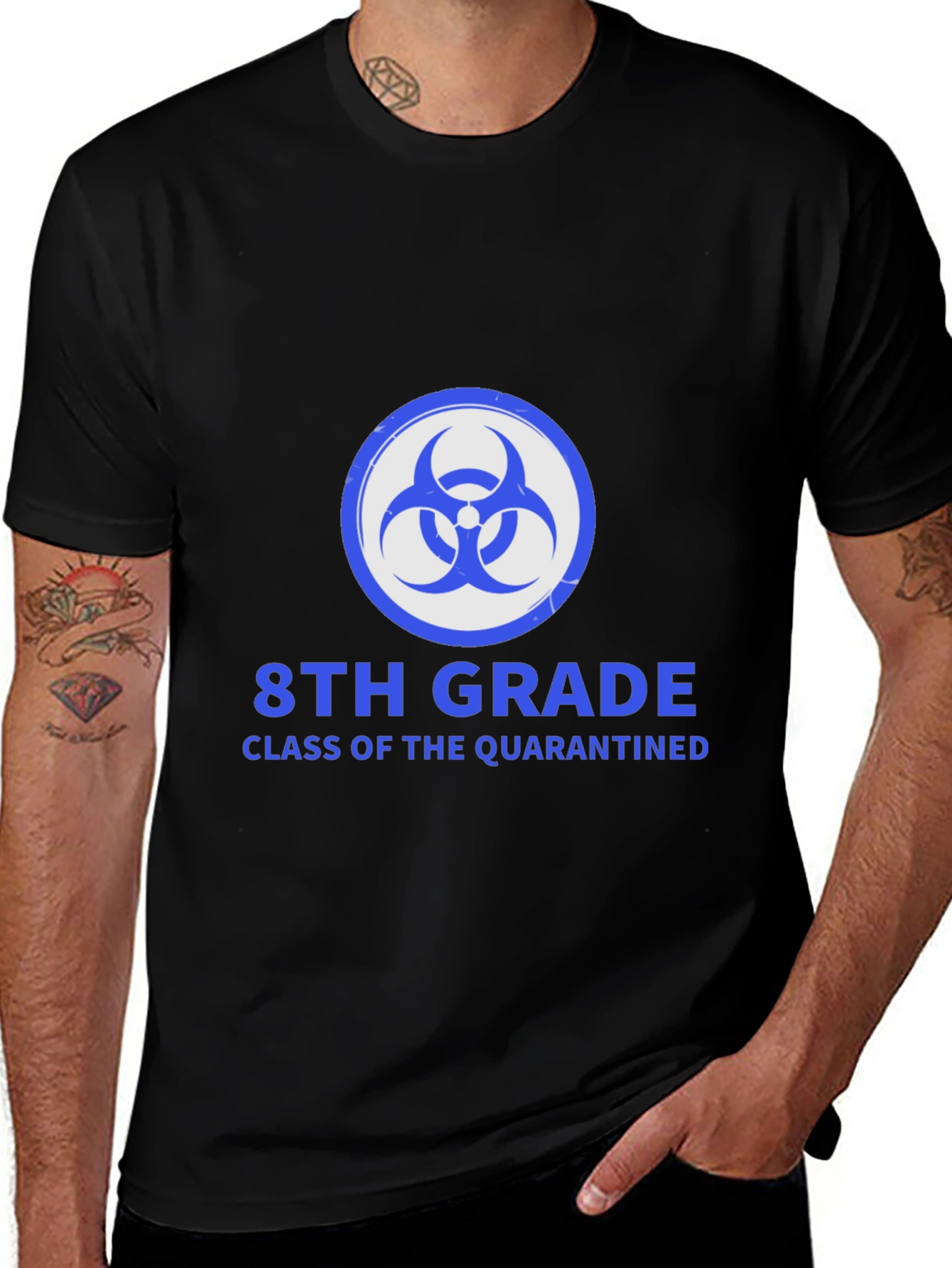 Variant 25 of 8th Grade Class of the Quarantined T-Shirt