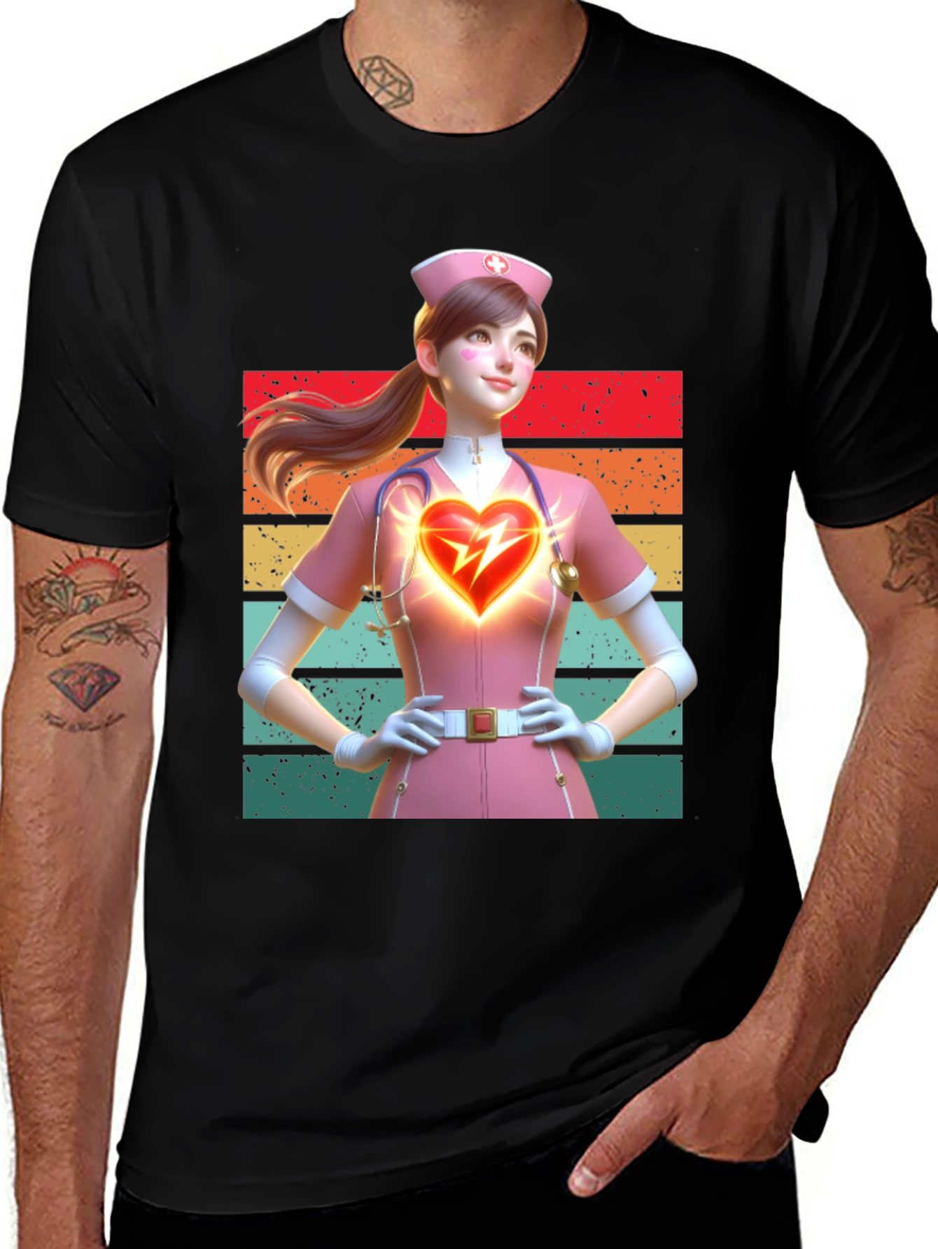 Variant 15 of Nurse Design T-Shirt