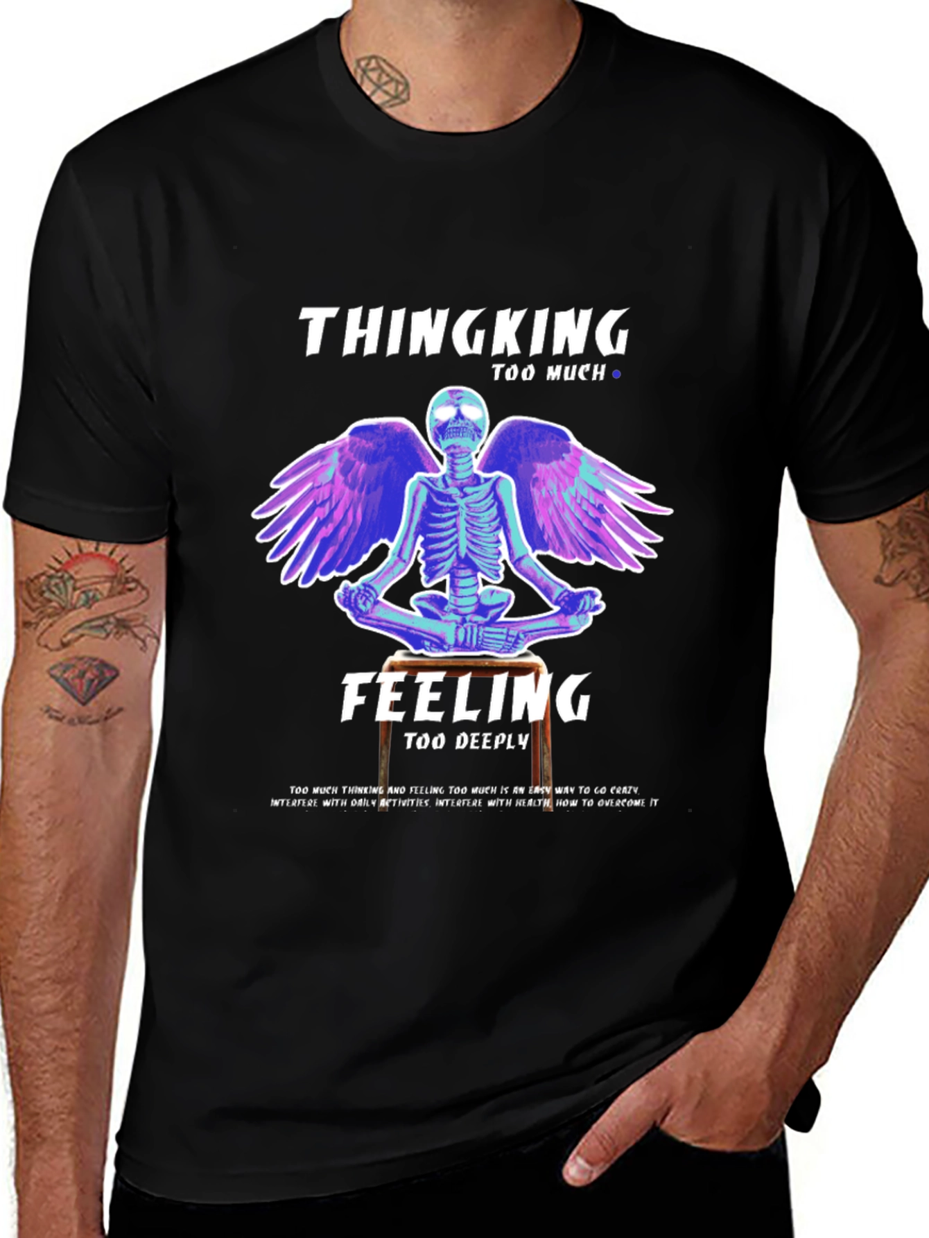 Variant 29 of Thinking Too Much T-Shirt