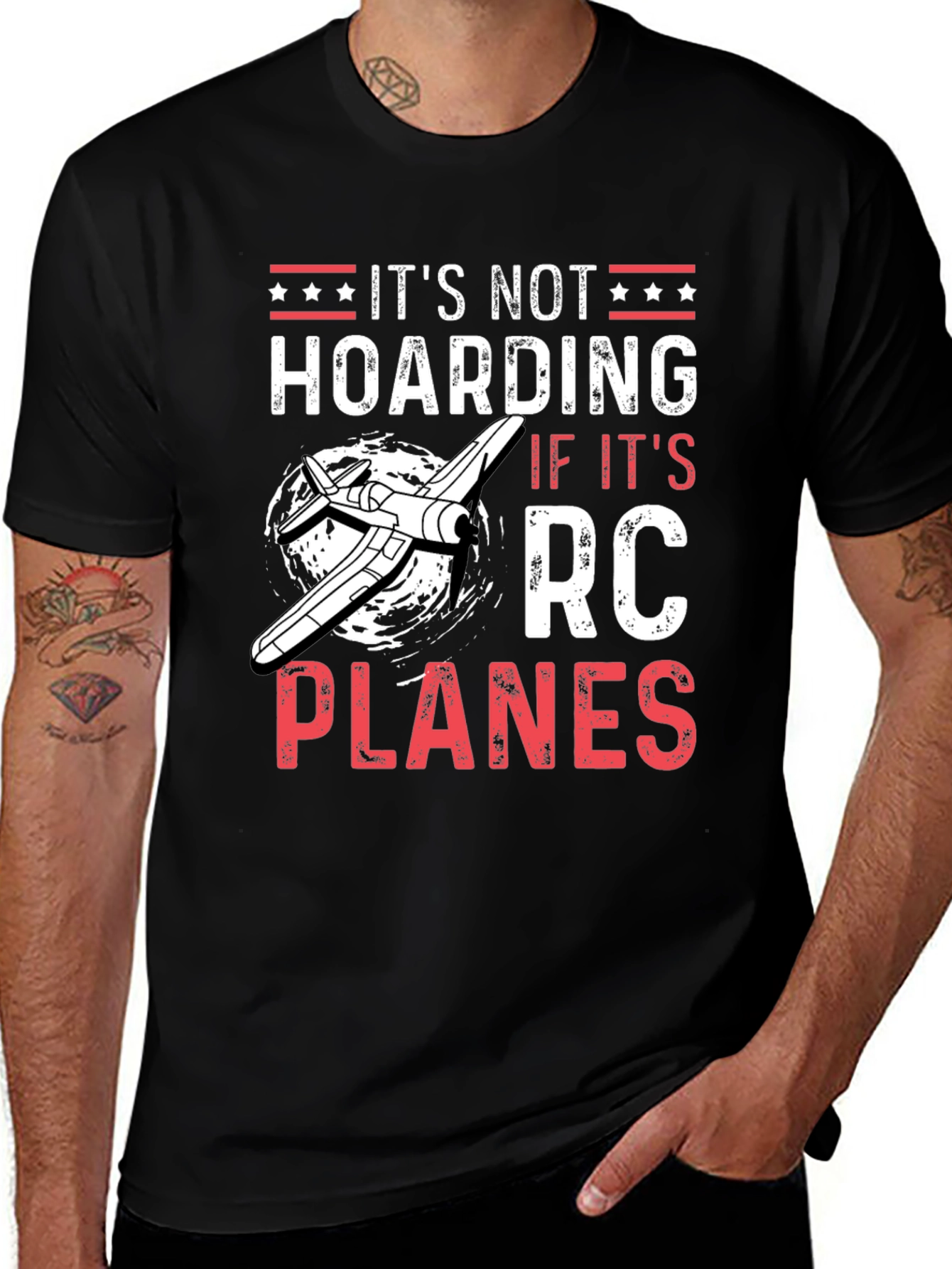 RC Planes T-Shirt - It's Not Hoarding